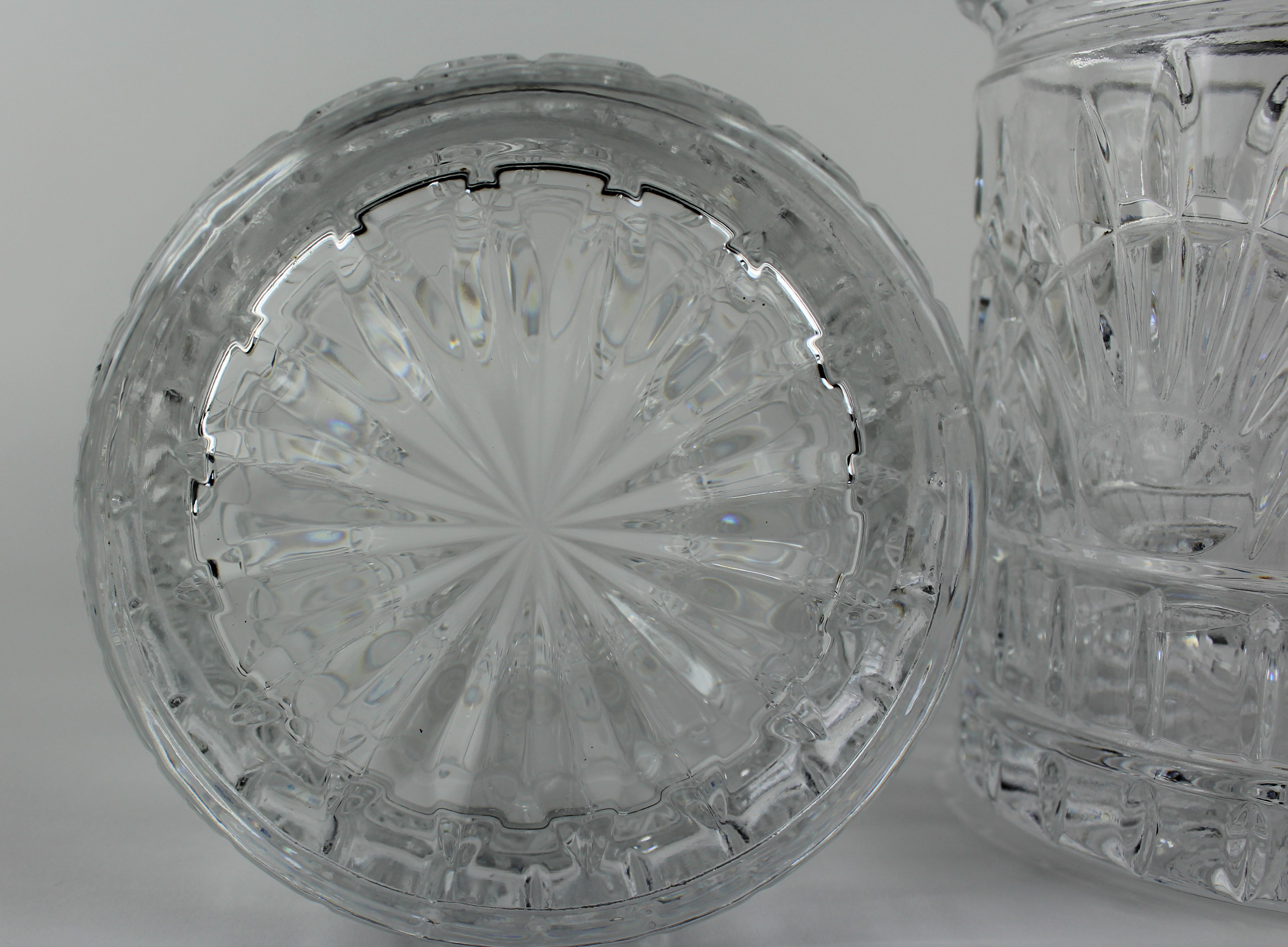Shannon Crystal Biscuit Jars