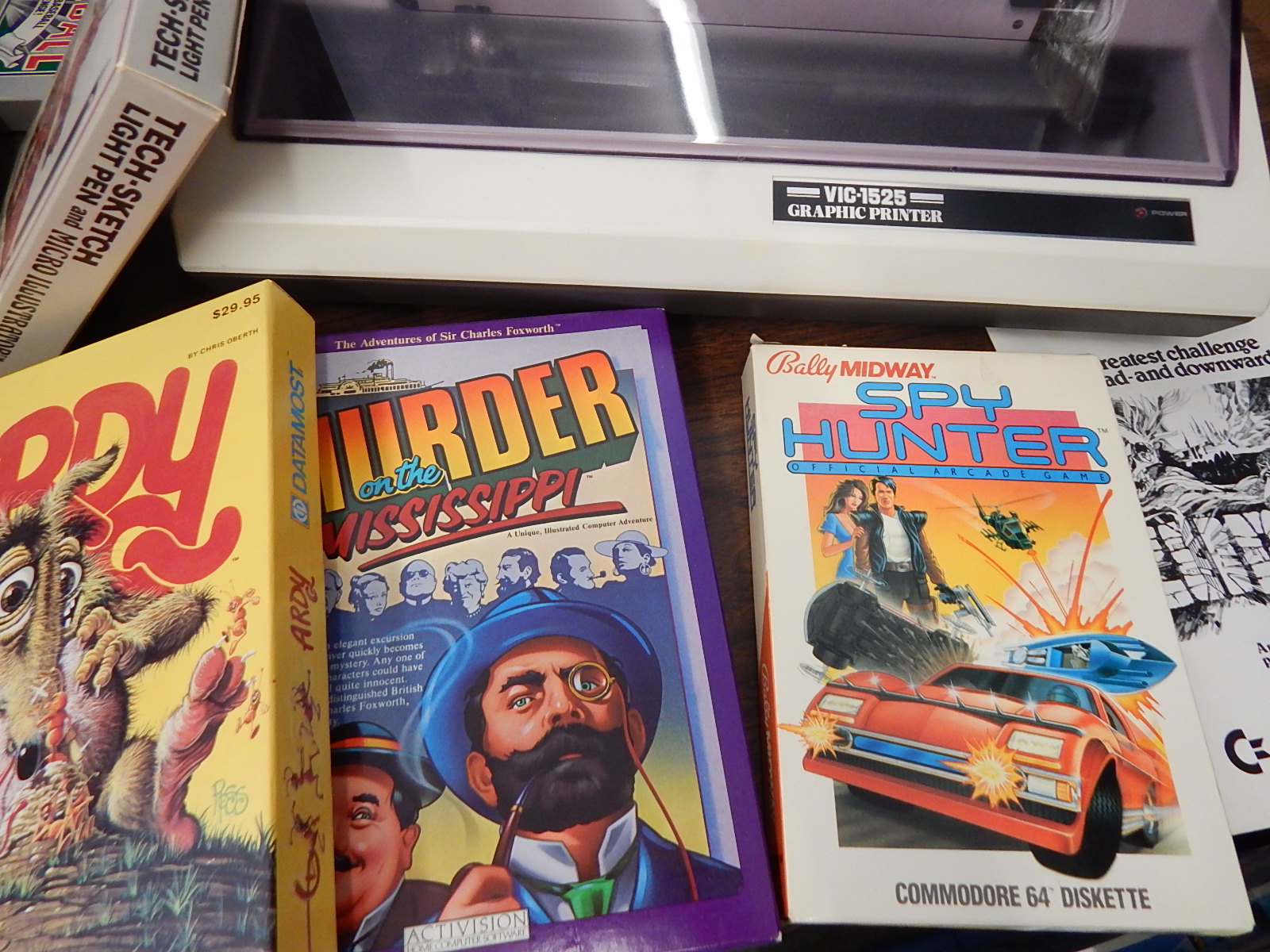 Atari Commodore 64 in Original Packaging, with Graphic Printer and Disc Drive