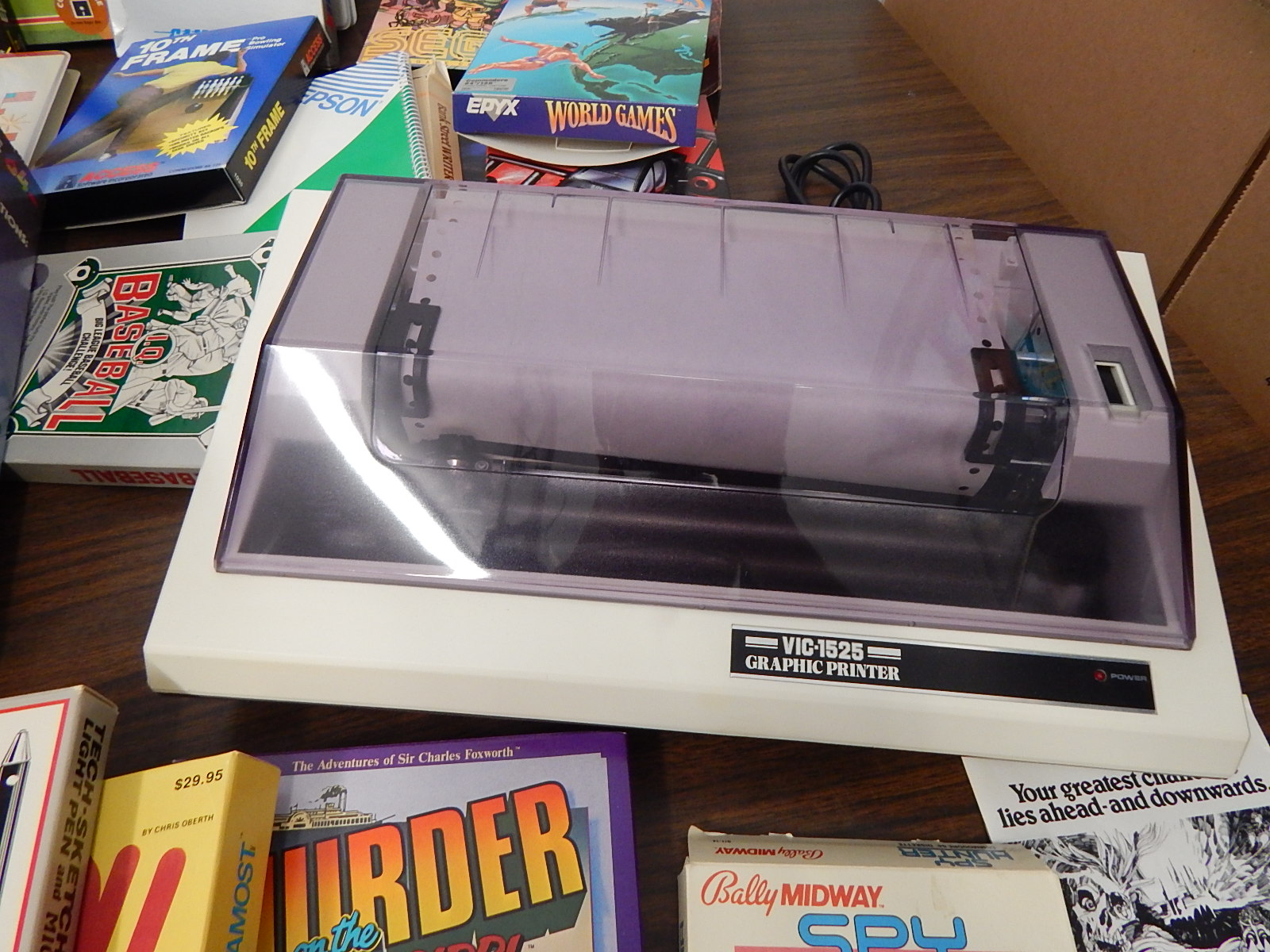 Atari Commodore 64 in Original Packaging, with Graphic Printer and Disc Drive