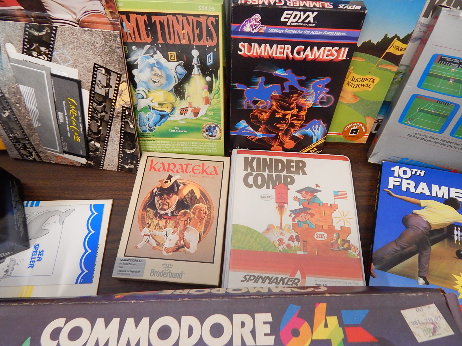 Atari Commodore 64 in Original Packaging, with Graphic Printer and Disc Drive