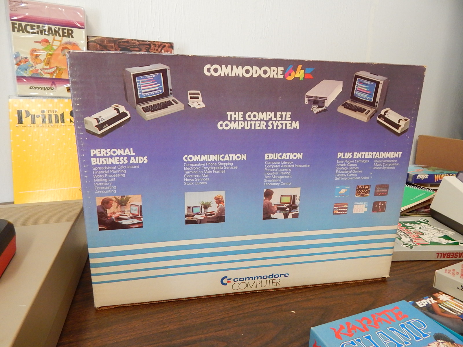 Atari Commodore 64 in Original Packaging, with Graphic Printer and Disc Drive