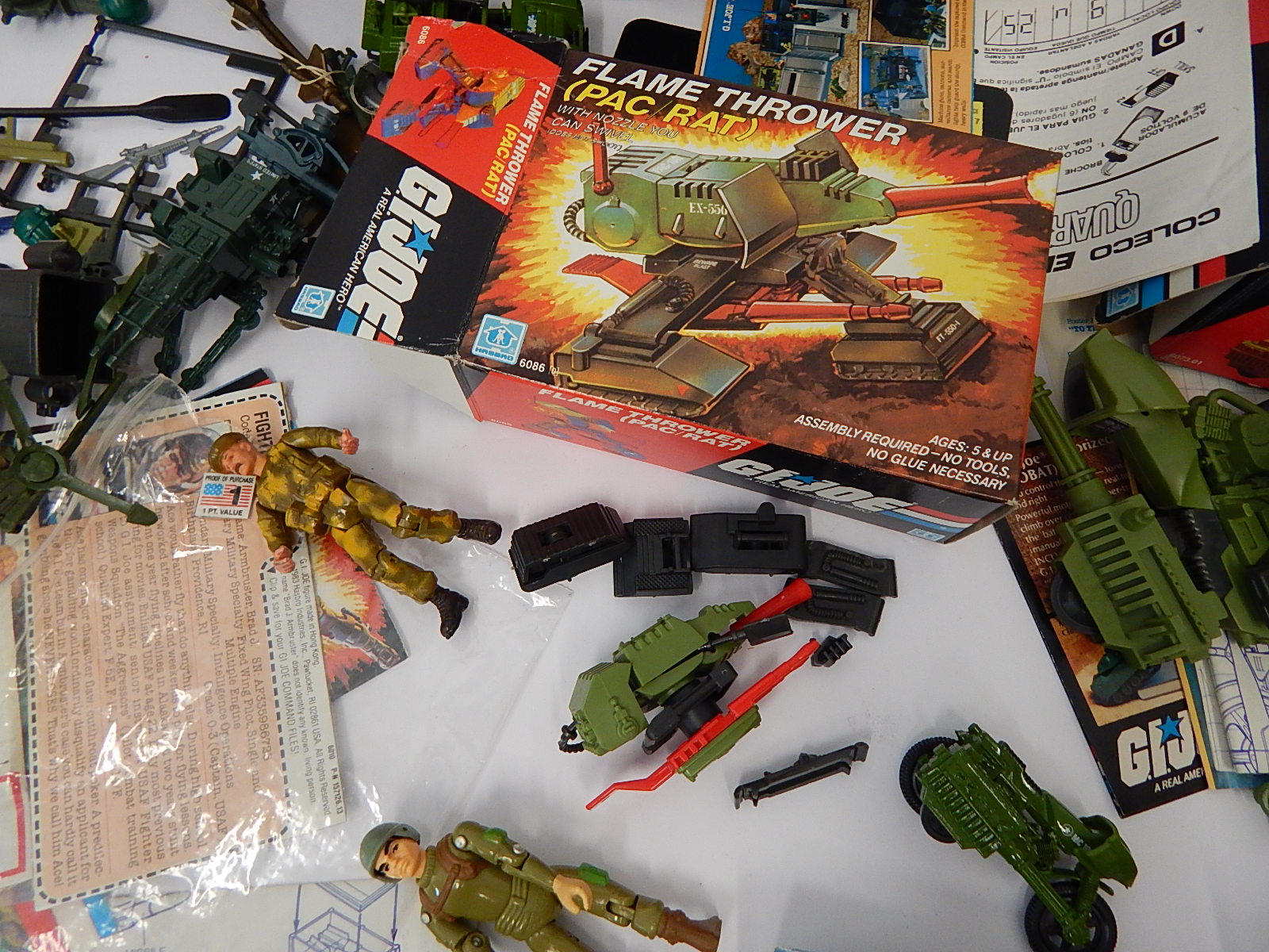 1980 Star Wars Command Center, GI Joe Toys with Original Boxes