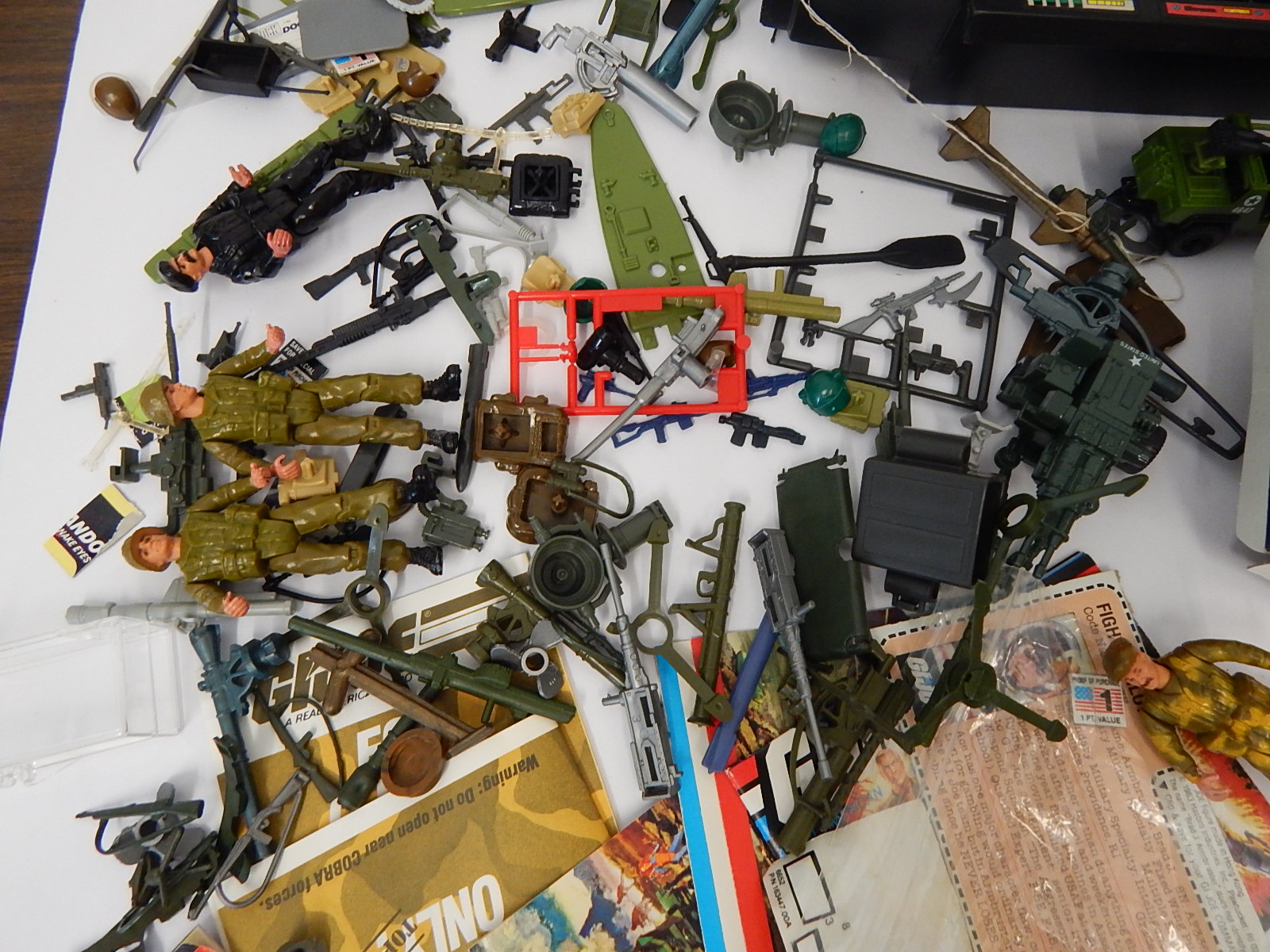 1980 Star Wars Command Center, GI Joe Toys with Original Boxes