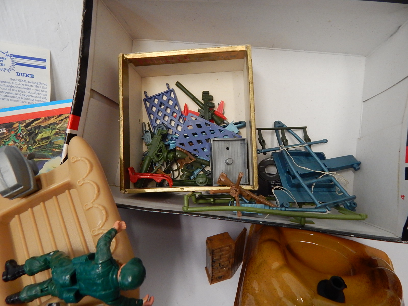 1980 Star Wars Command Center, GI Joe Toys with Original Boxes