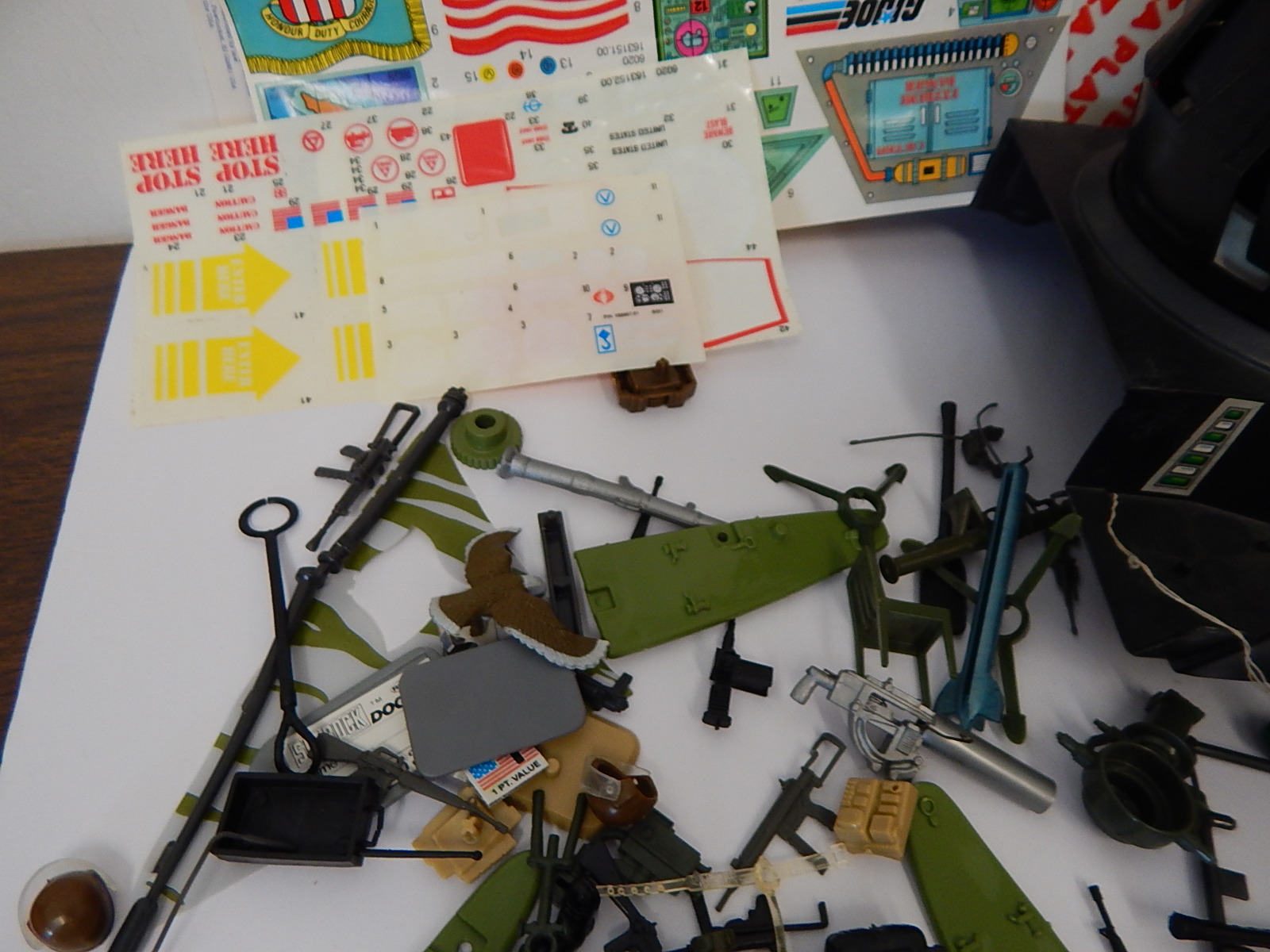 1980 Star Wars Command Center, GI Joe Toys with Original Boxes