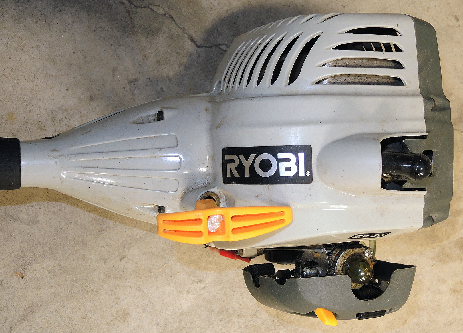Ryobi EX26 Trimmer with Tiller and Blower Attachments
