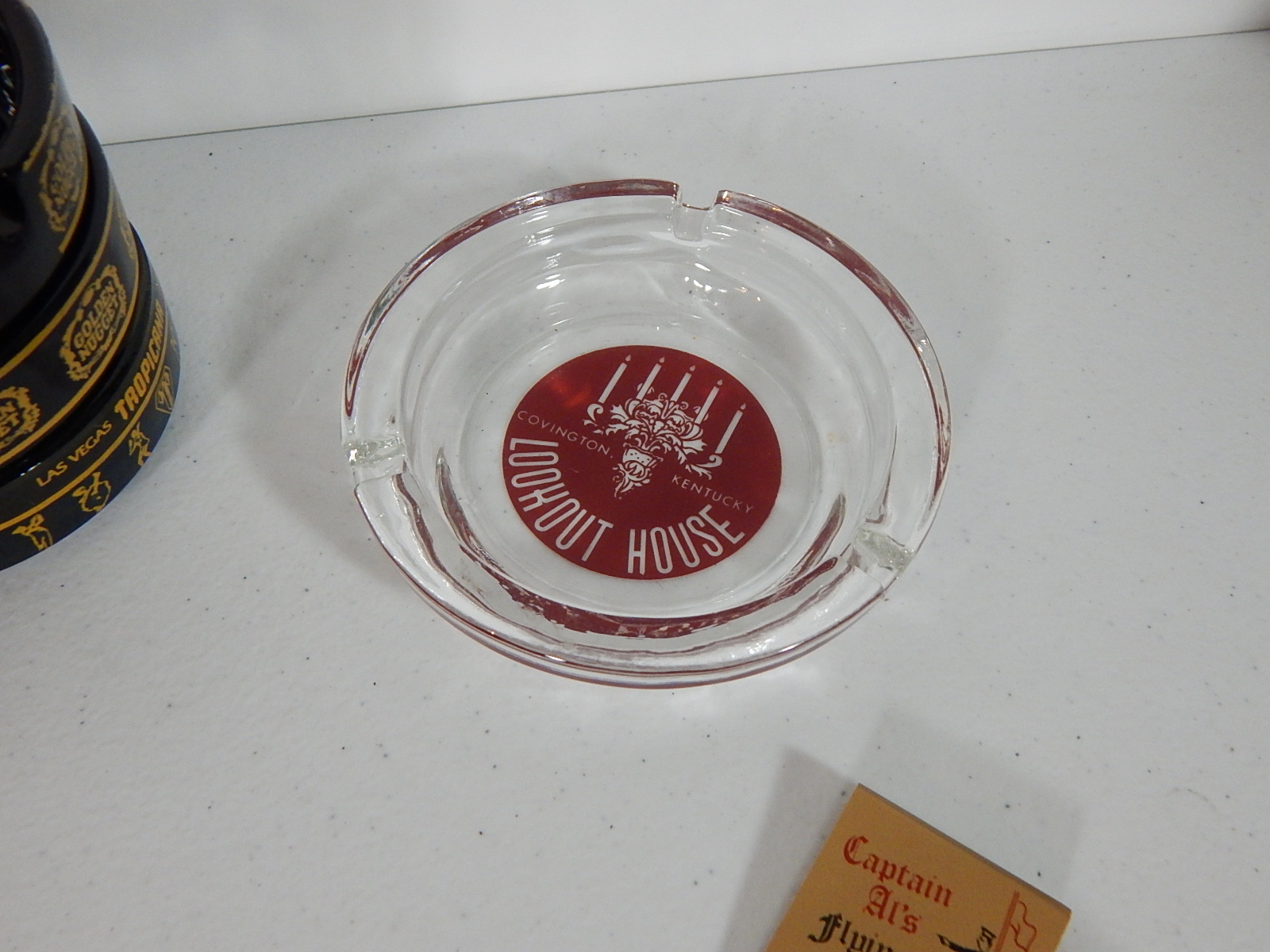 Las Vegas Collectibles with Matchbooks and Ash Receivers