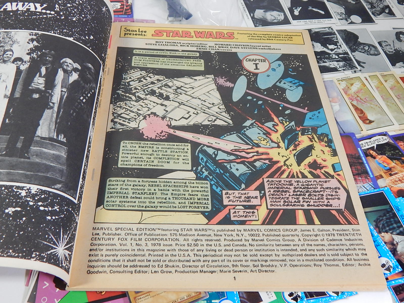 Star Wars Collectibles, Non-Sport Cards, 1984 CBS Michael Jackson Album,More