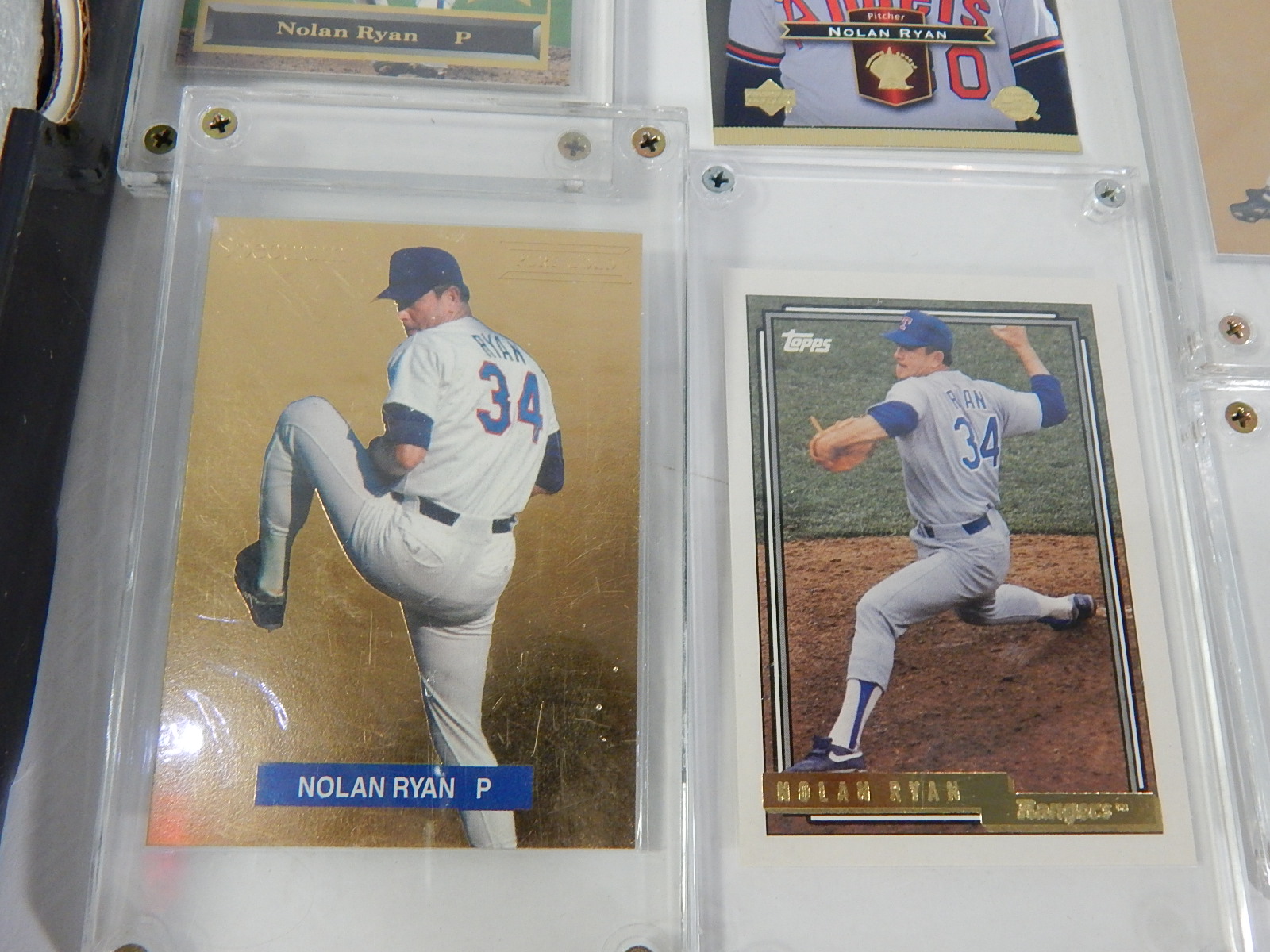 HOF Nolan Ryan Baseball Card Collection