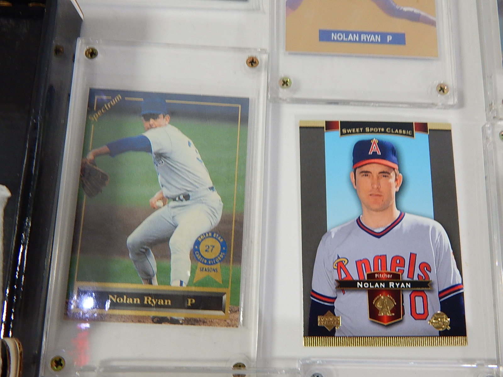 HOF Nolan Ryan Baseball Card Collection