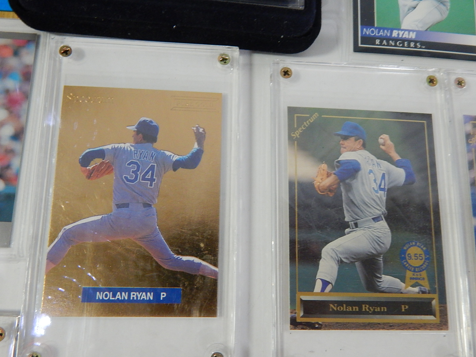 HOF Nolan Ryan Baseball Card Collection