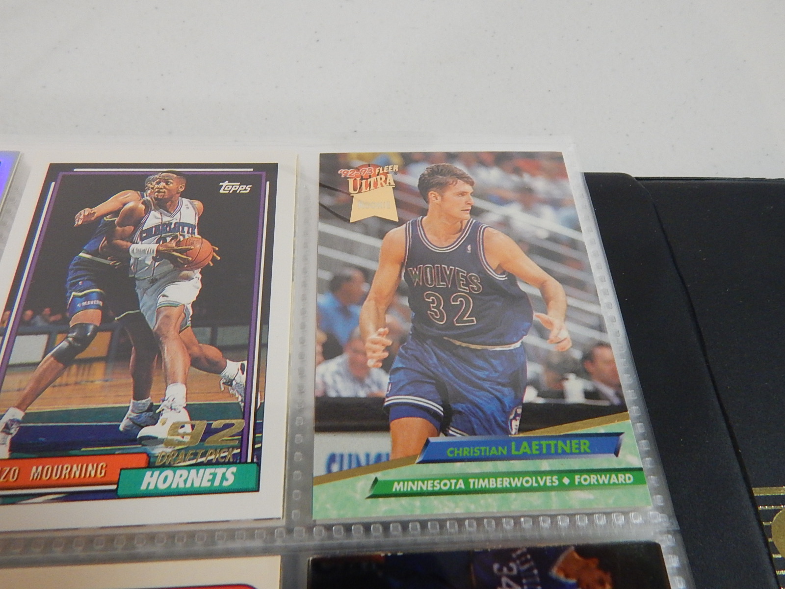 Over 100 Rookie Basketball Cards in Album