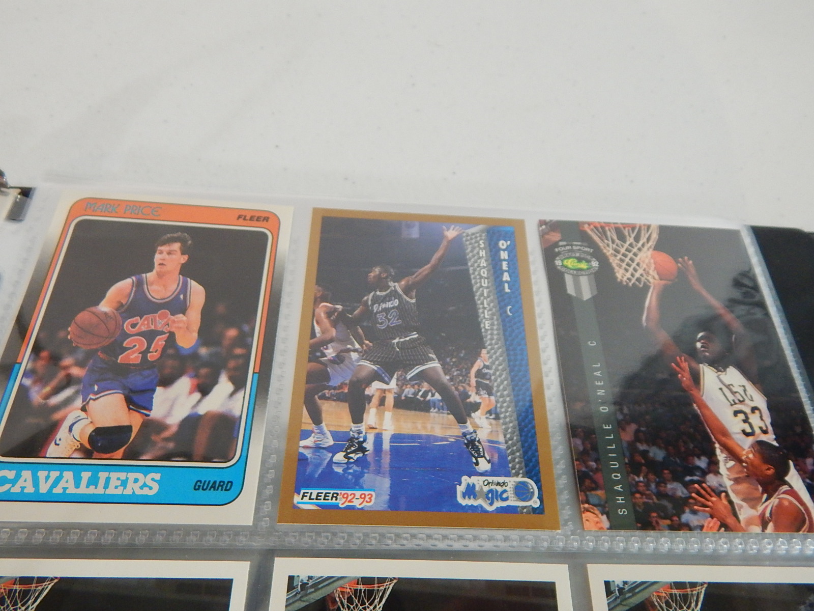 Over 100 Rookie Basketball Cards in Album
