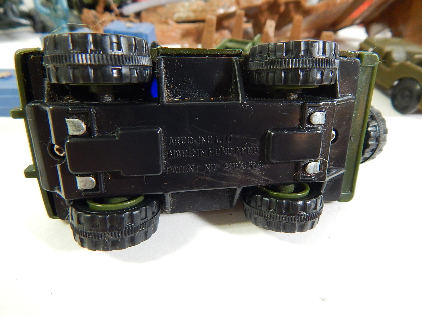 Vintage Plastic Army Pretend Play Accessories with Marx, Hubley, More