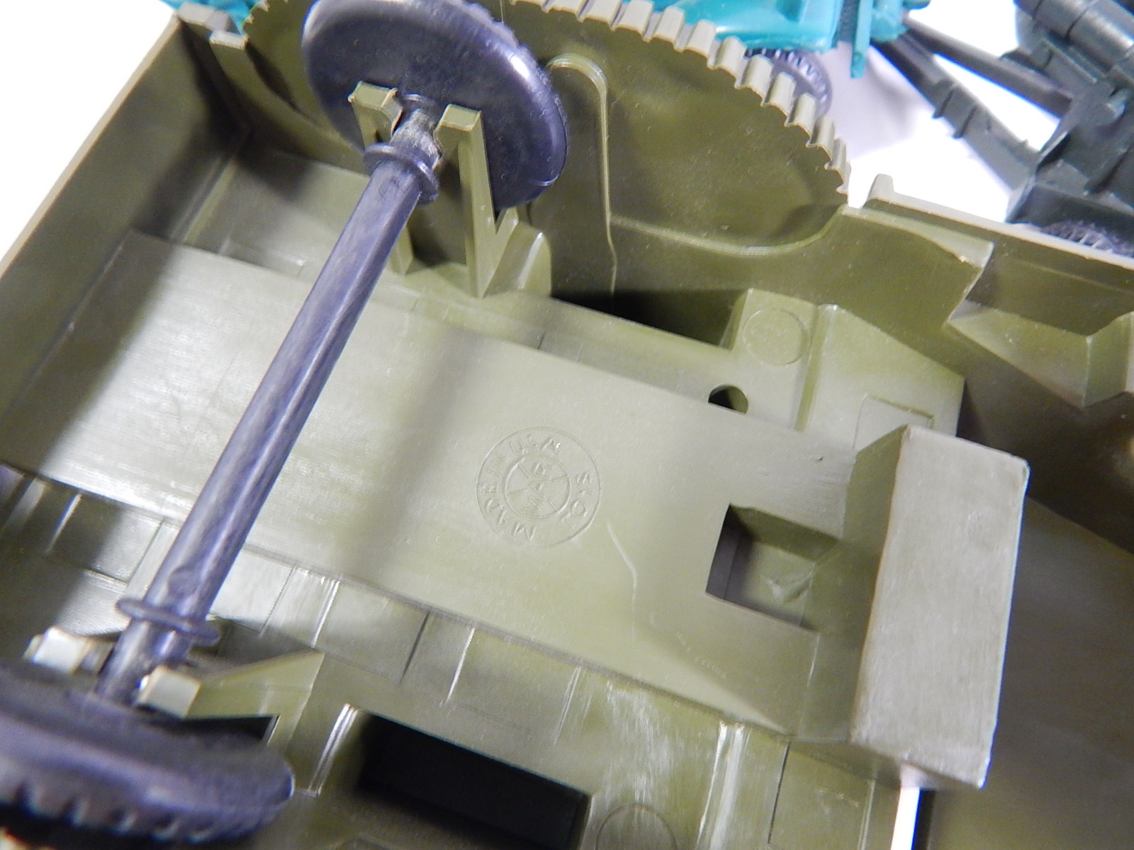 Vintage Plastic Army Pretend Play Accessories with Marx, Hubley, More