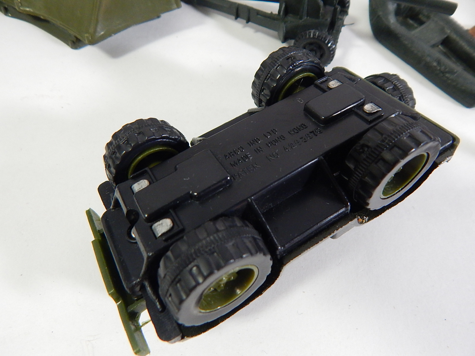 Vintage Plastic Army Pretend Play Accessories with Marx, Hubley, More