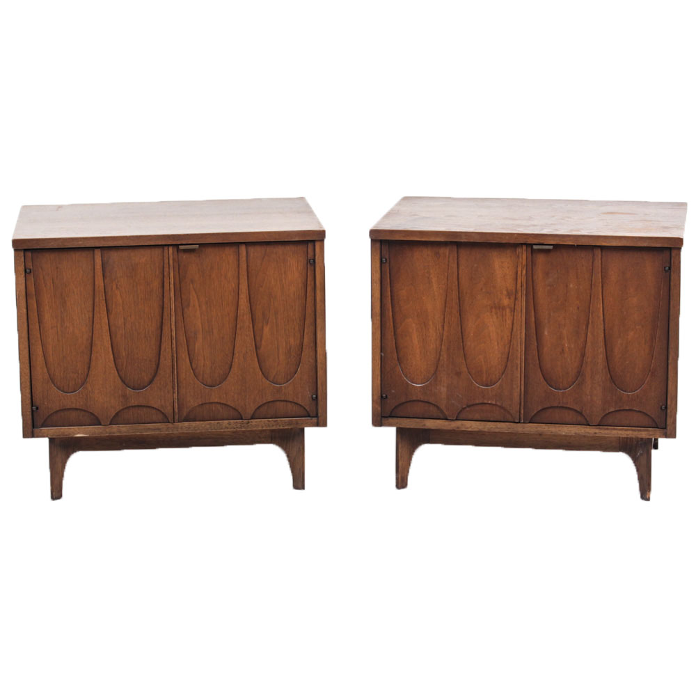 Mid-Century "Brasilia" Nightstands by Broyhill