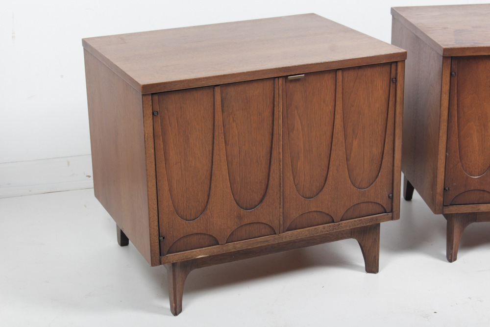 Mid-Century "Brasilia" Nightstands by Broyhill