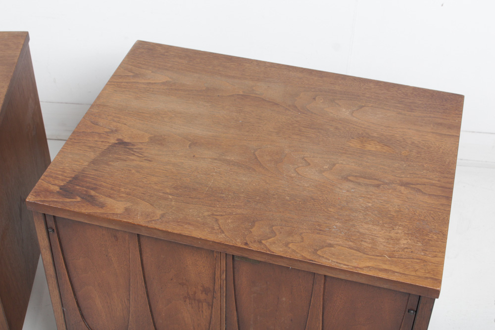 Mid-Century "Brasilia" Nightstands by Broyhill