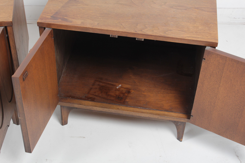 Mid-Century "Brasilia" Nightstands by Broyhill