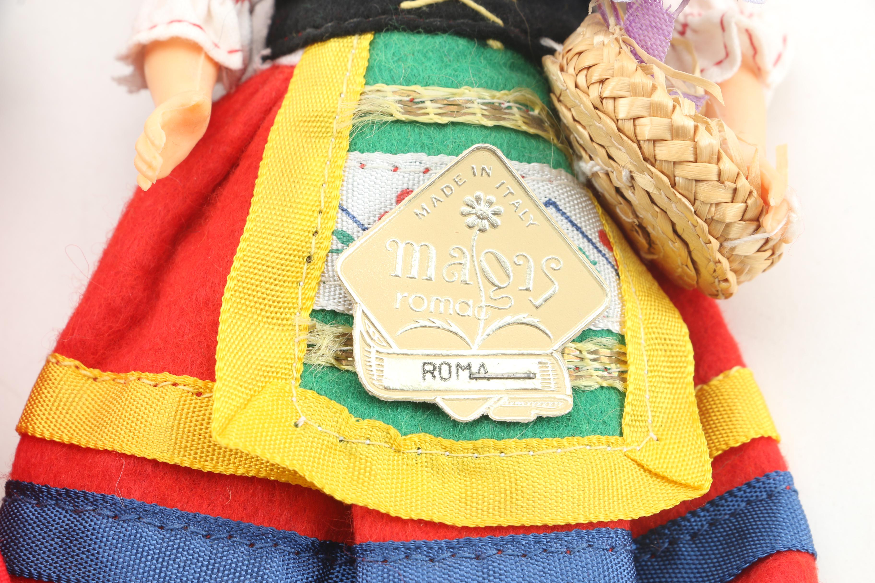 Mid-Century Magis Roma Souvenir Dolls