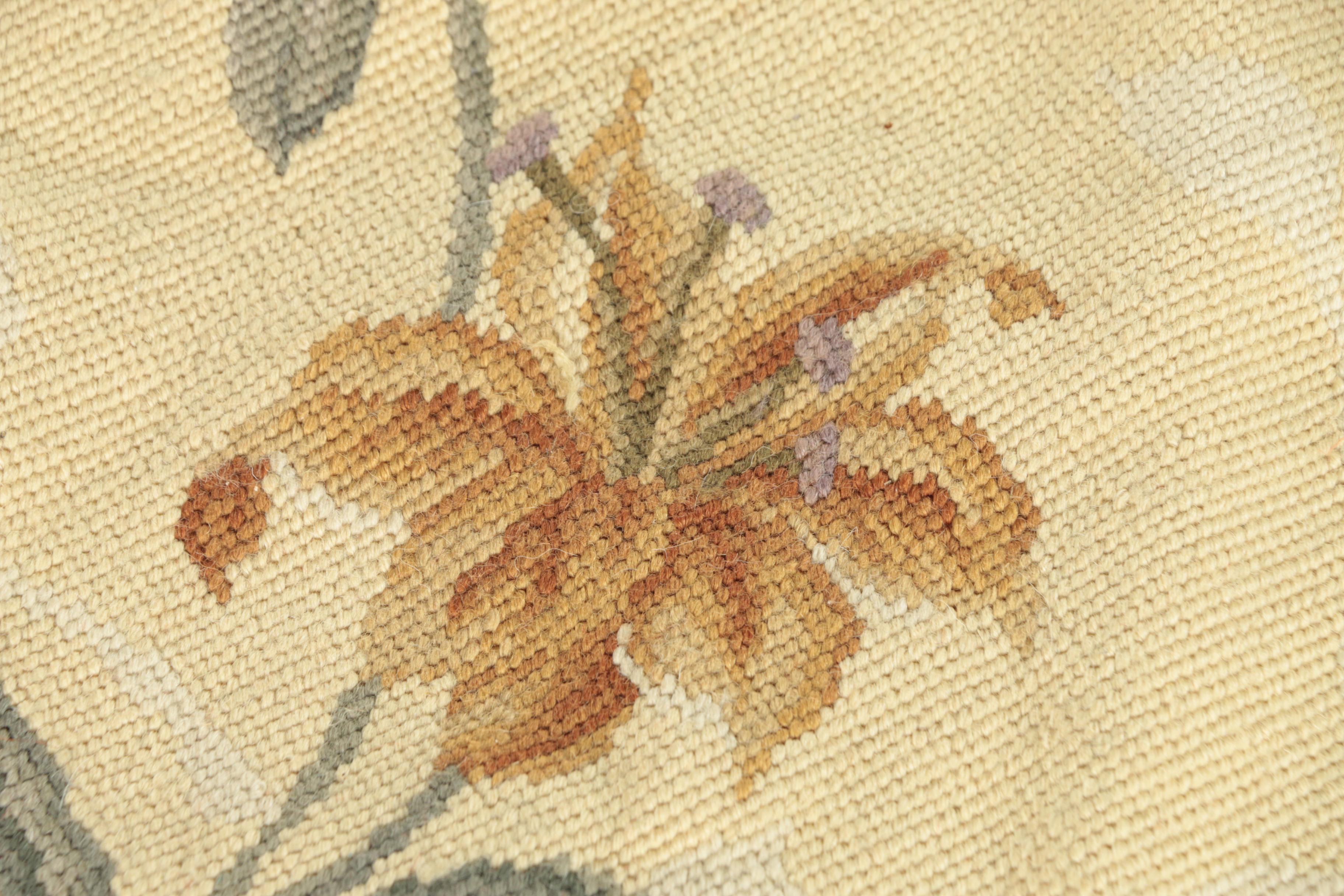 Needlepoint "Carlisle" Wool Area Rug attributed to Asmara