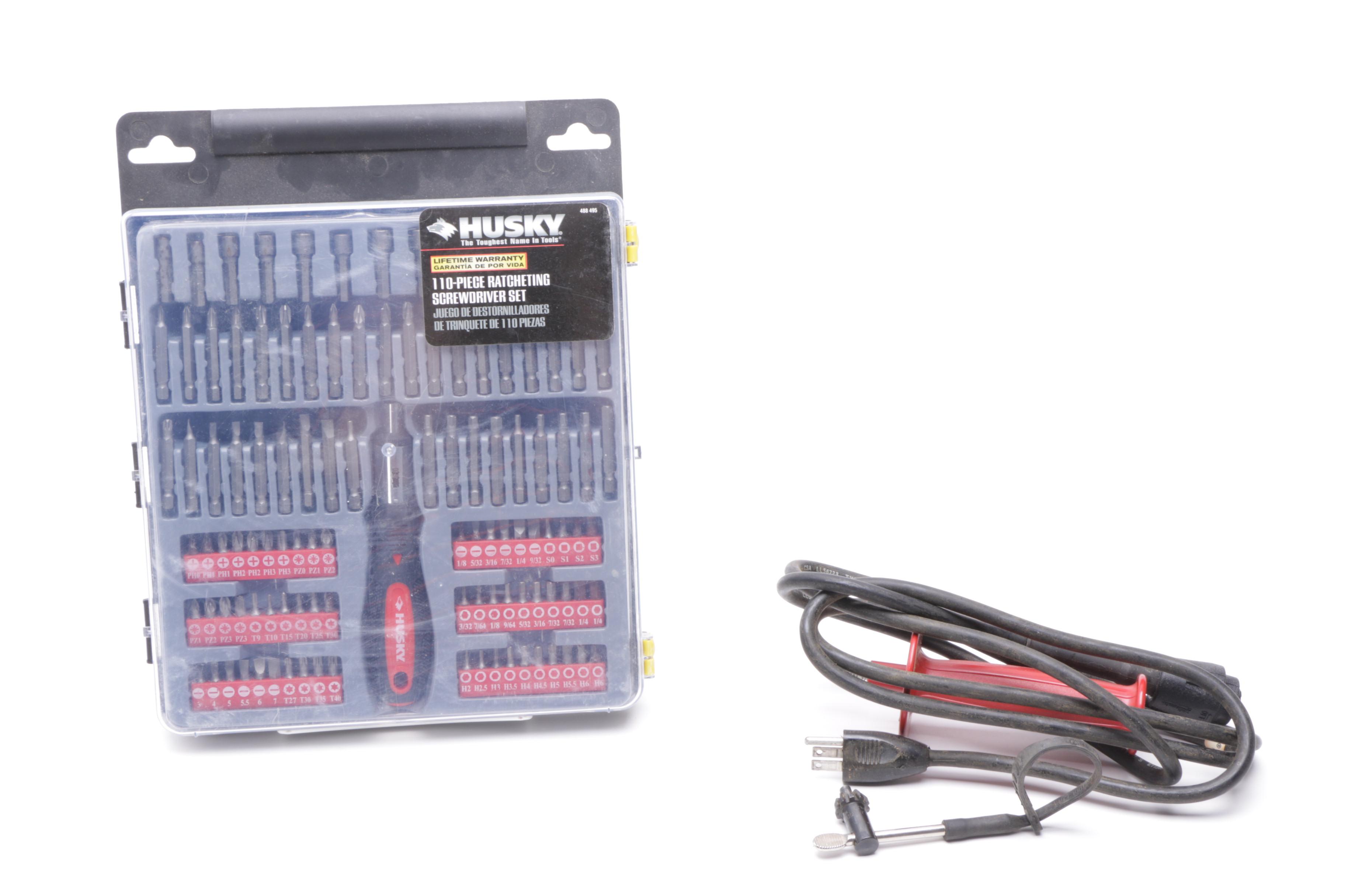 Milwaukee Power Tools and Screwdriver Set