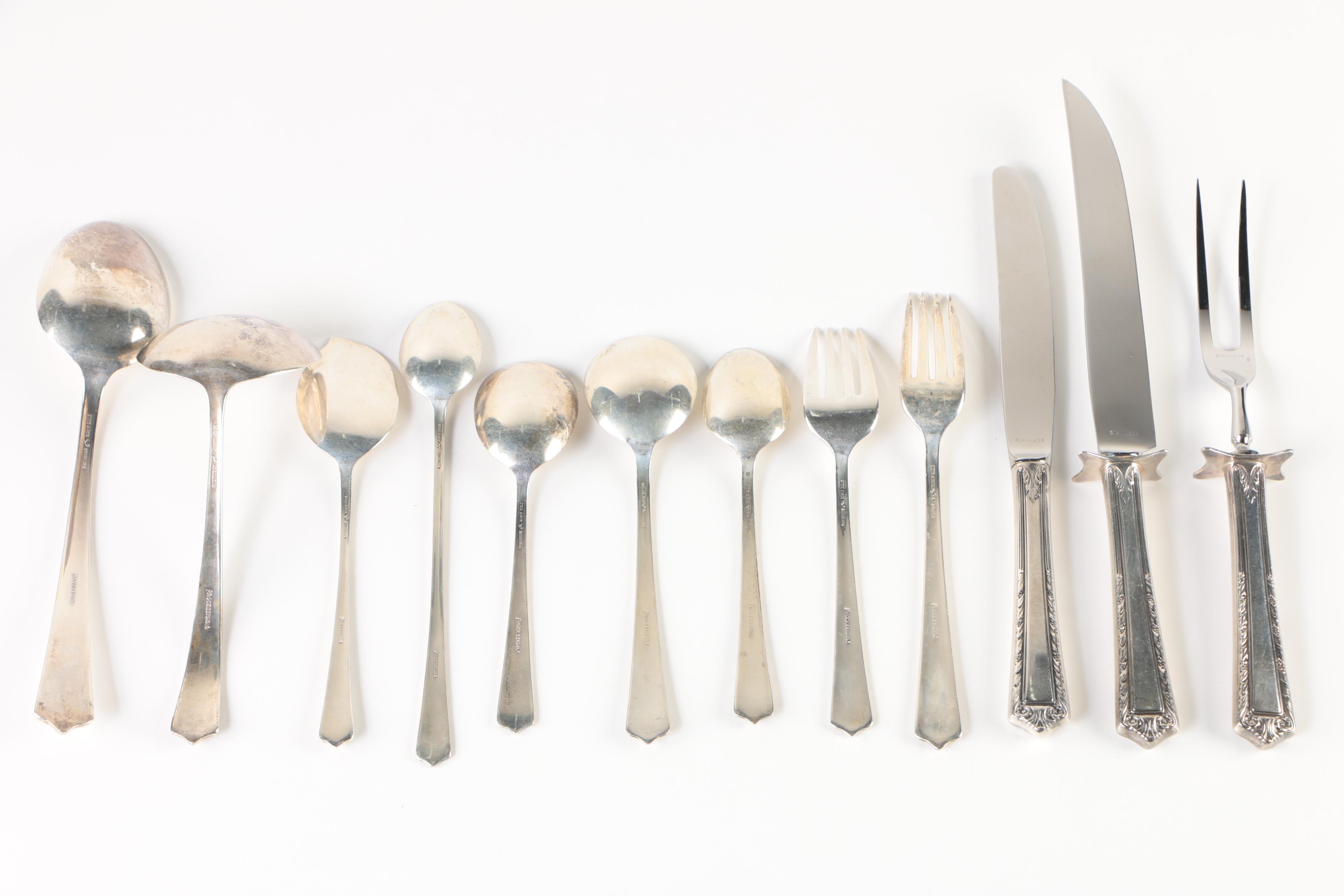 Fine Arts Sterling Silver Co. "Processional" Sterling Silver Flatware Set