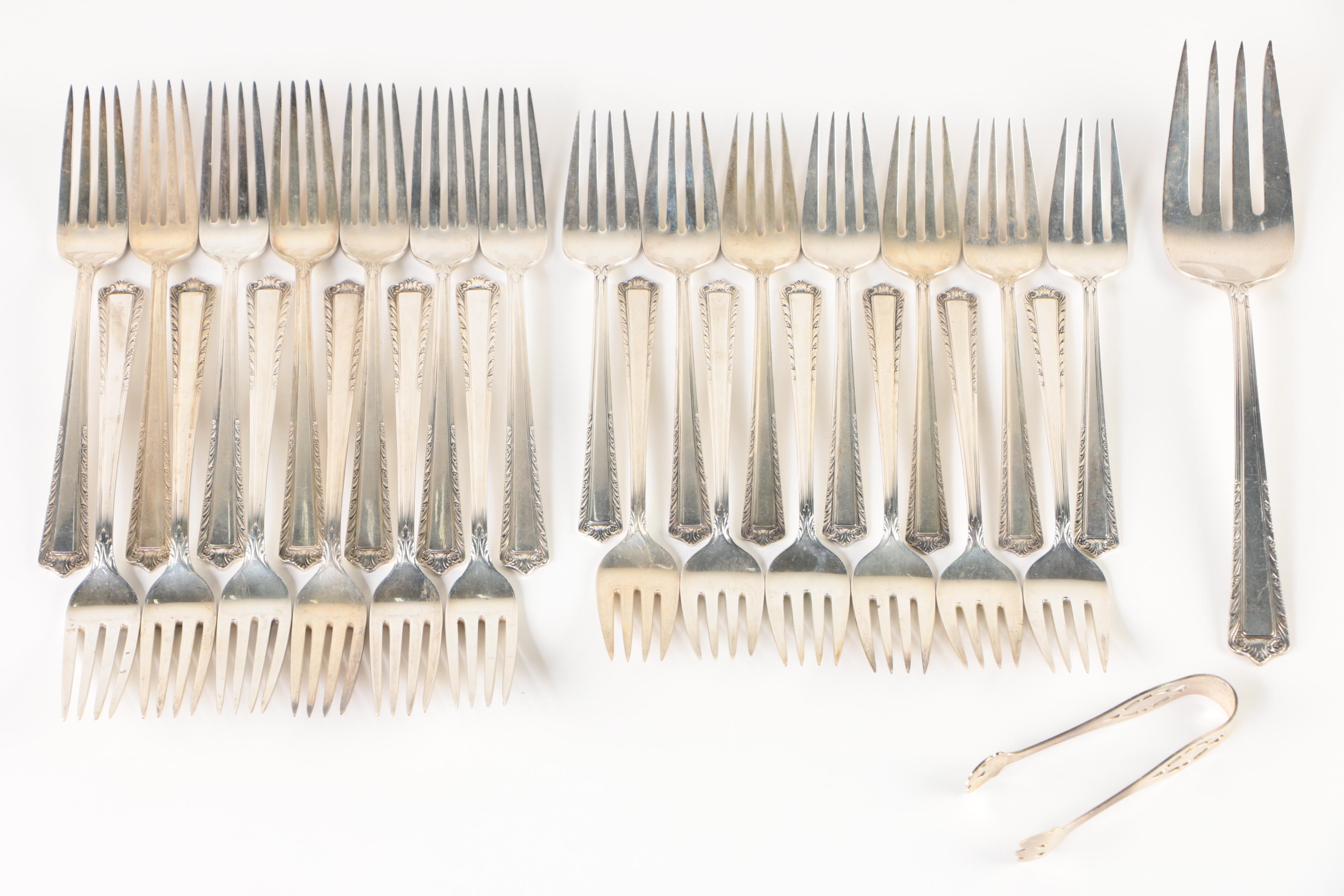 Fine Arts Sterling Silver Co. "Processional" Sterling Silver Flatware Set