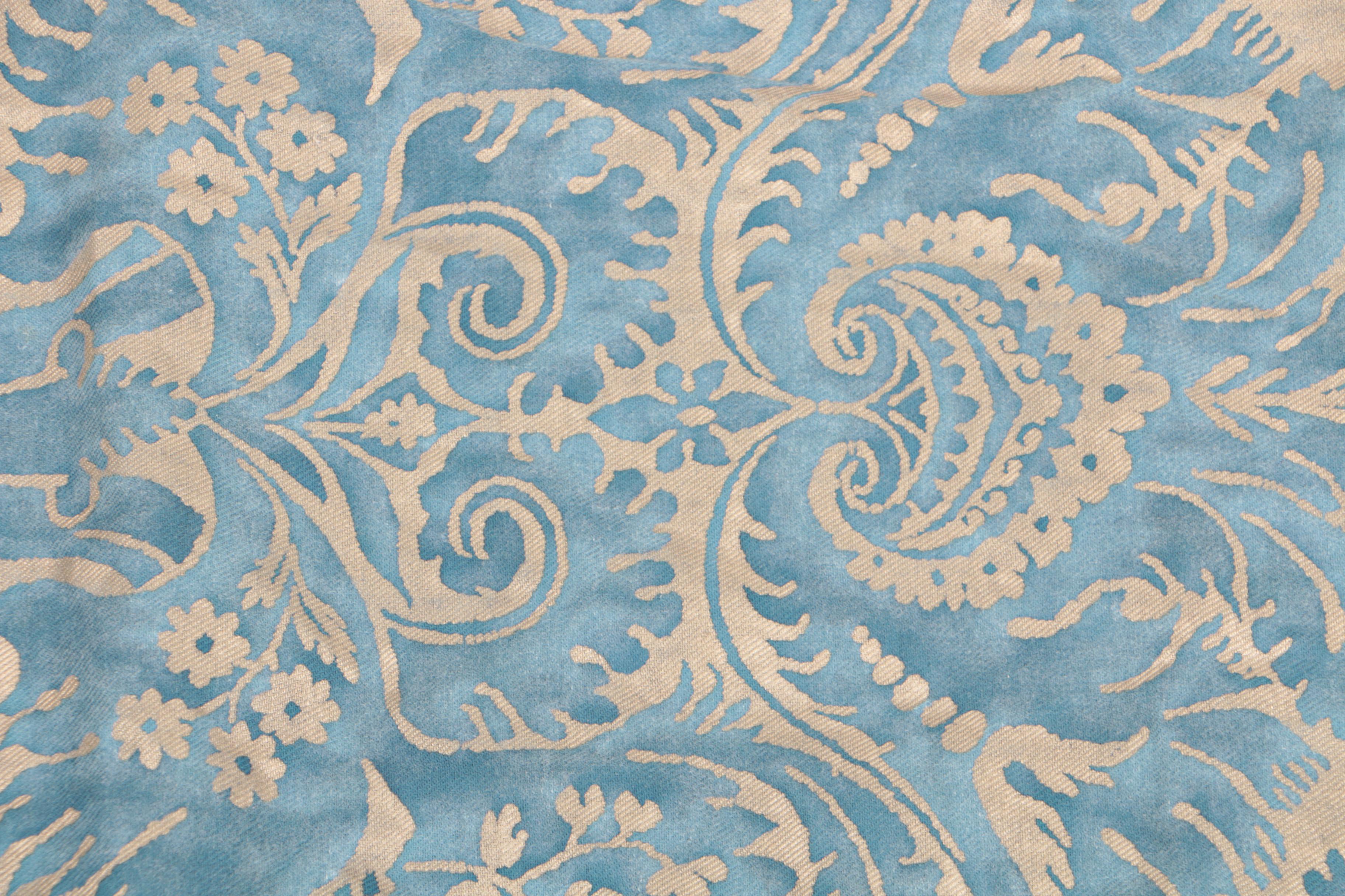 Fortuny "De Medici" Custom Made Coverlet and Accent Pillow