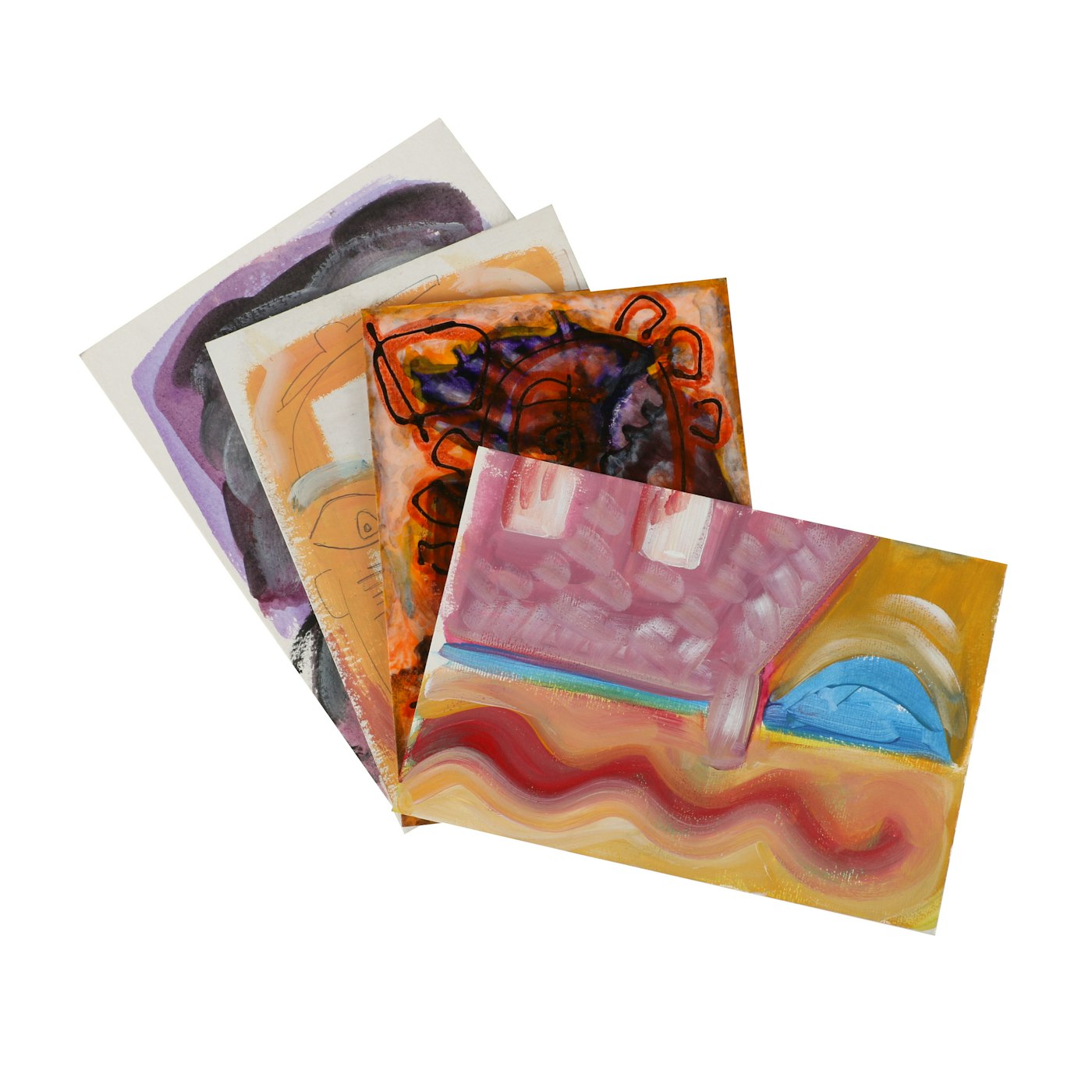 Merle Rosen Acrylic Paintings | EBTH