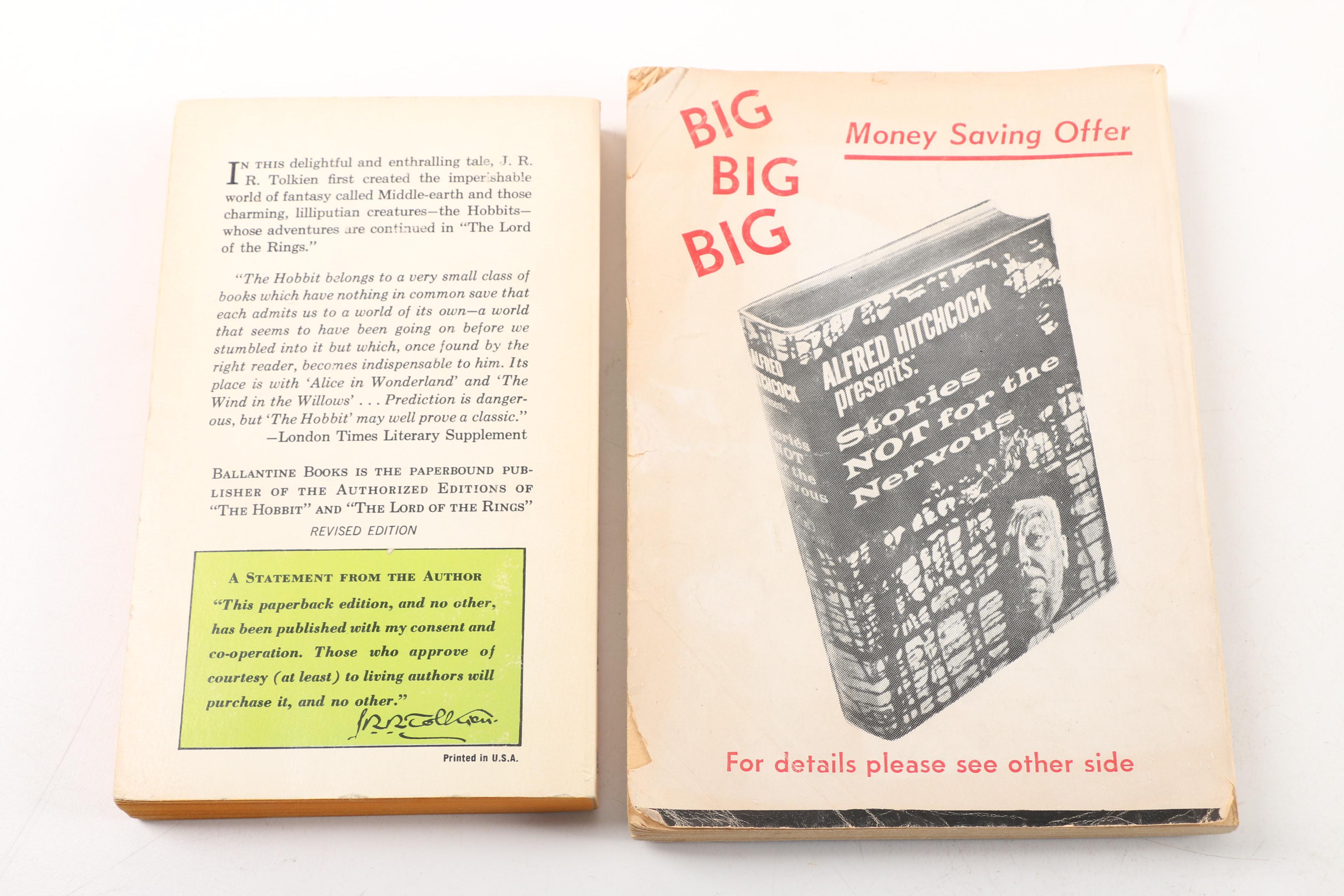 Vintage Paperback Fantasy and Science Fiction Including Tolkien and Asimov