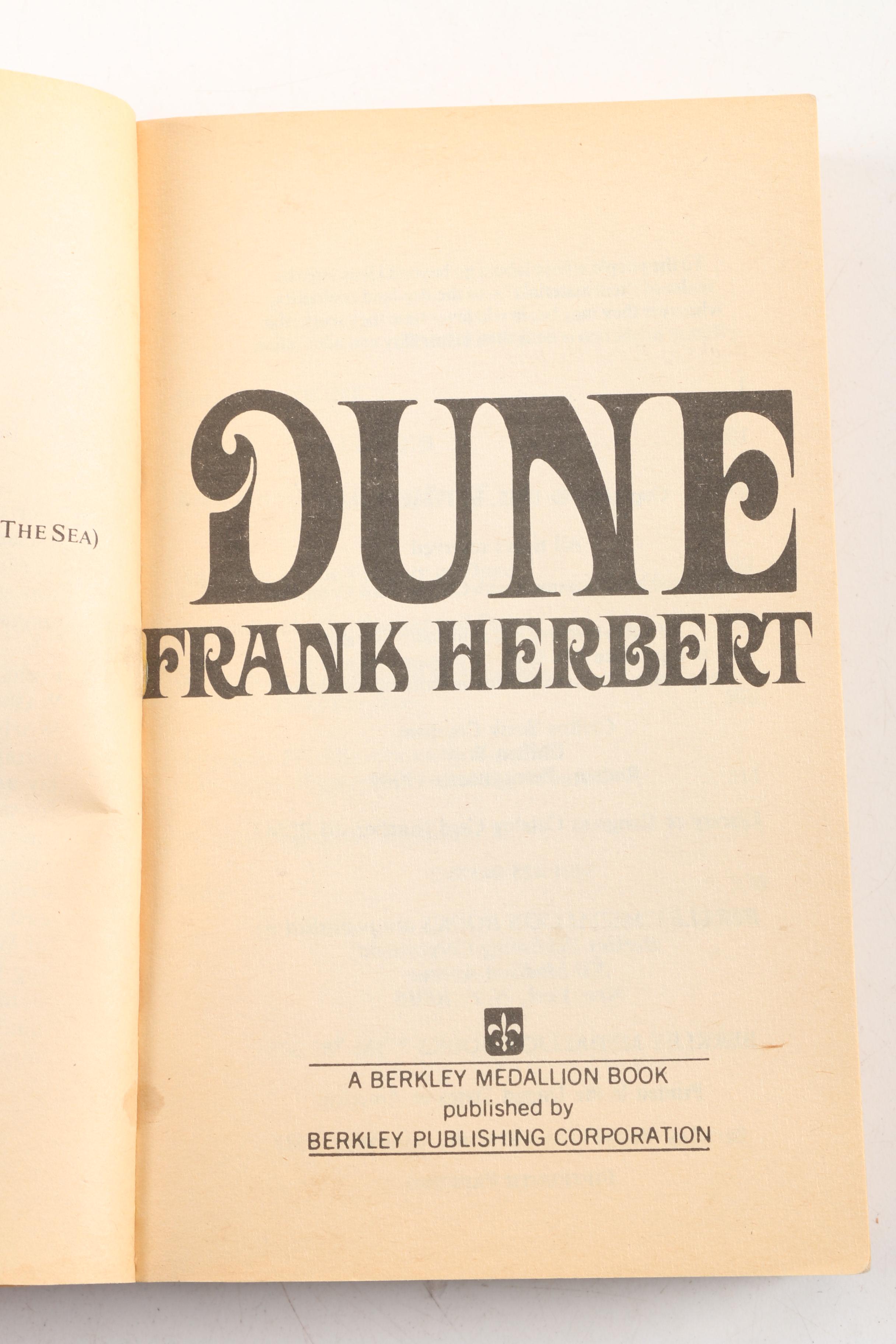 Vintage Paperback Fantasy and Science Fiction Including Tolkien and Asimov