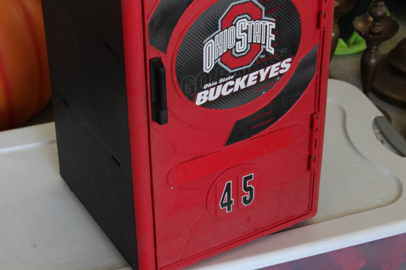 Plastic OSU Buckeyes Locker