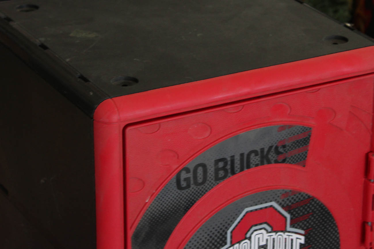 Plastic OSU Buckeyes Locker