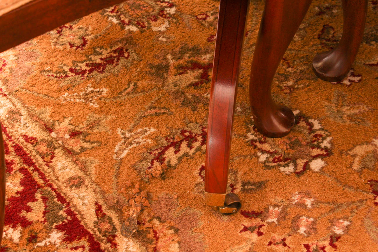 Baker Furniture, Milling Road Collection, Leaf Dining Table and Chairs