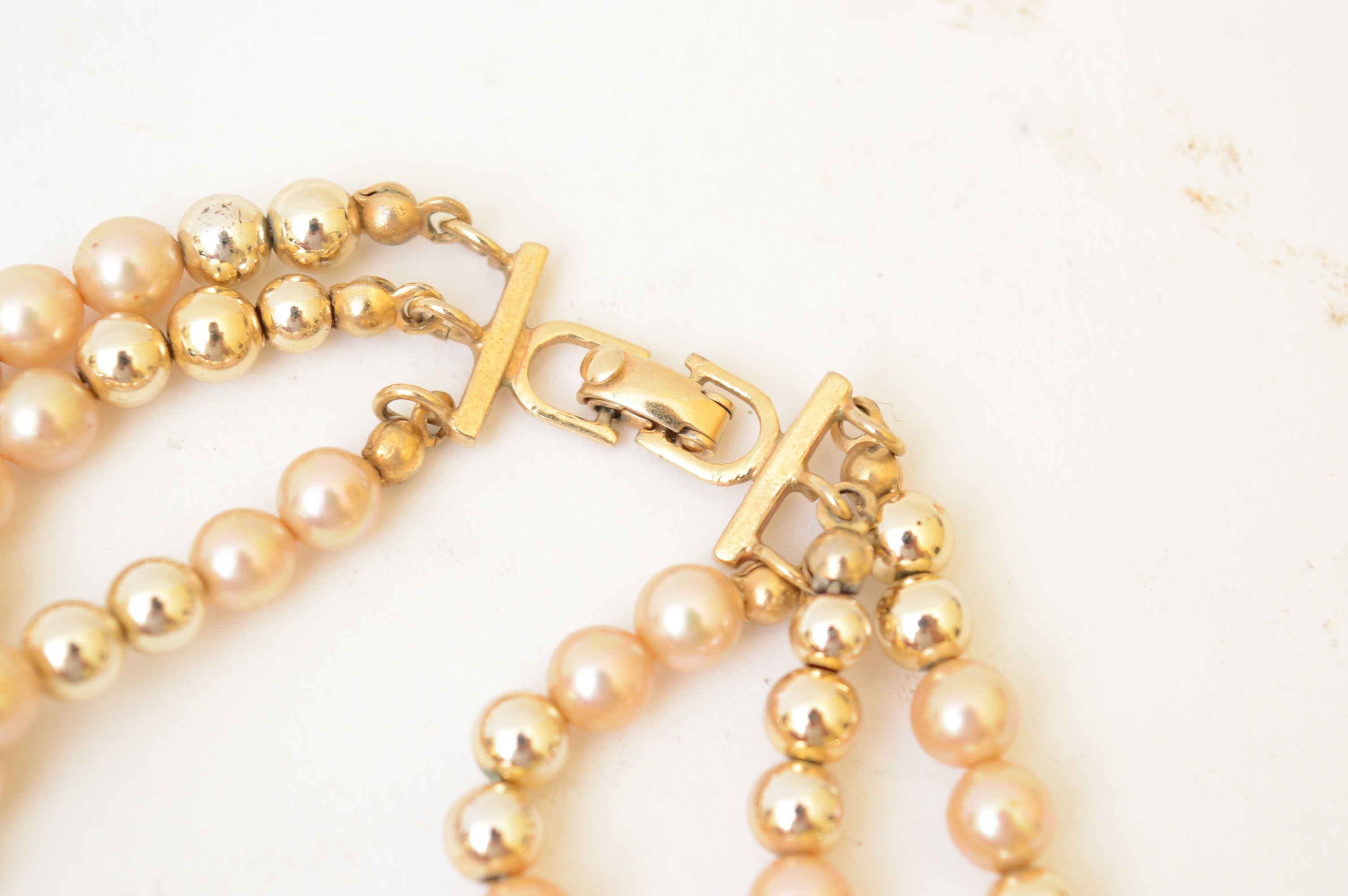 Vintage Christian Dior Necklace and Earrings