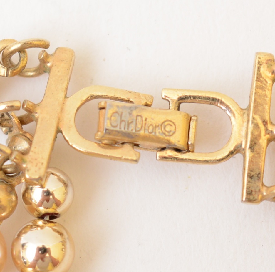 Vintage Christian Dior Necklace and Earrings