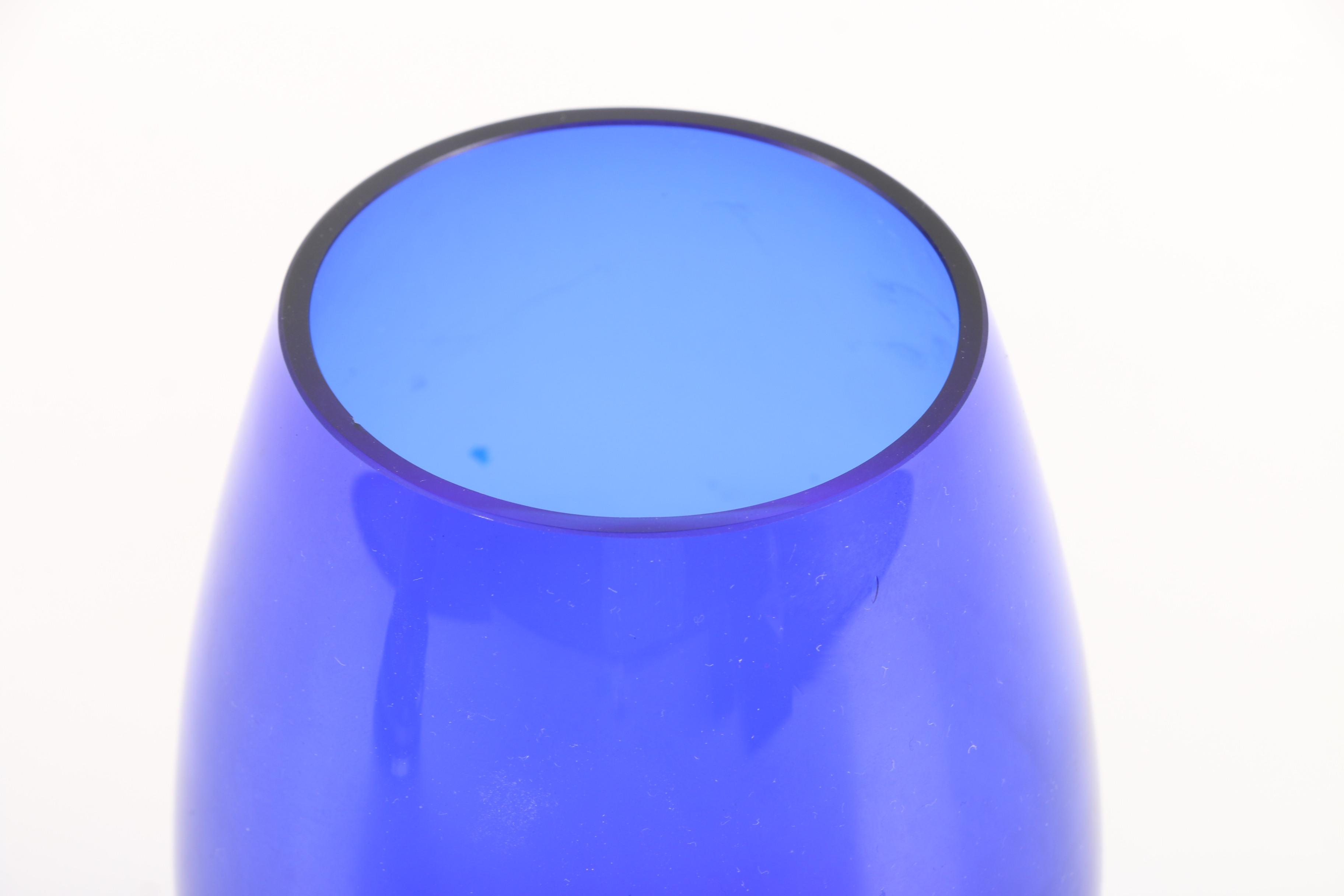 Cobalt Blue Glass Vases