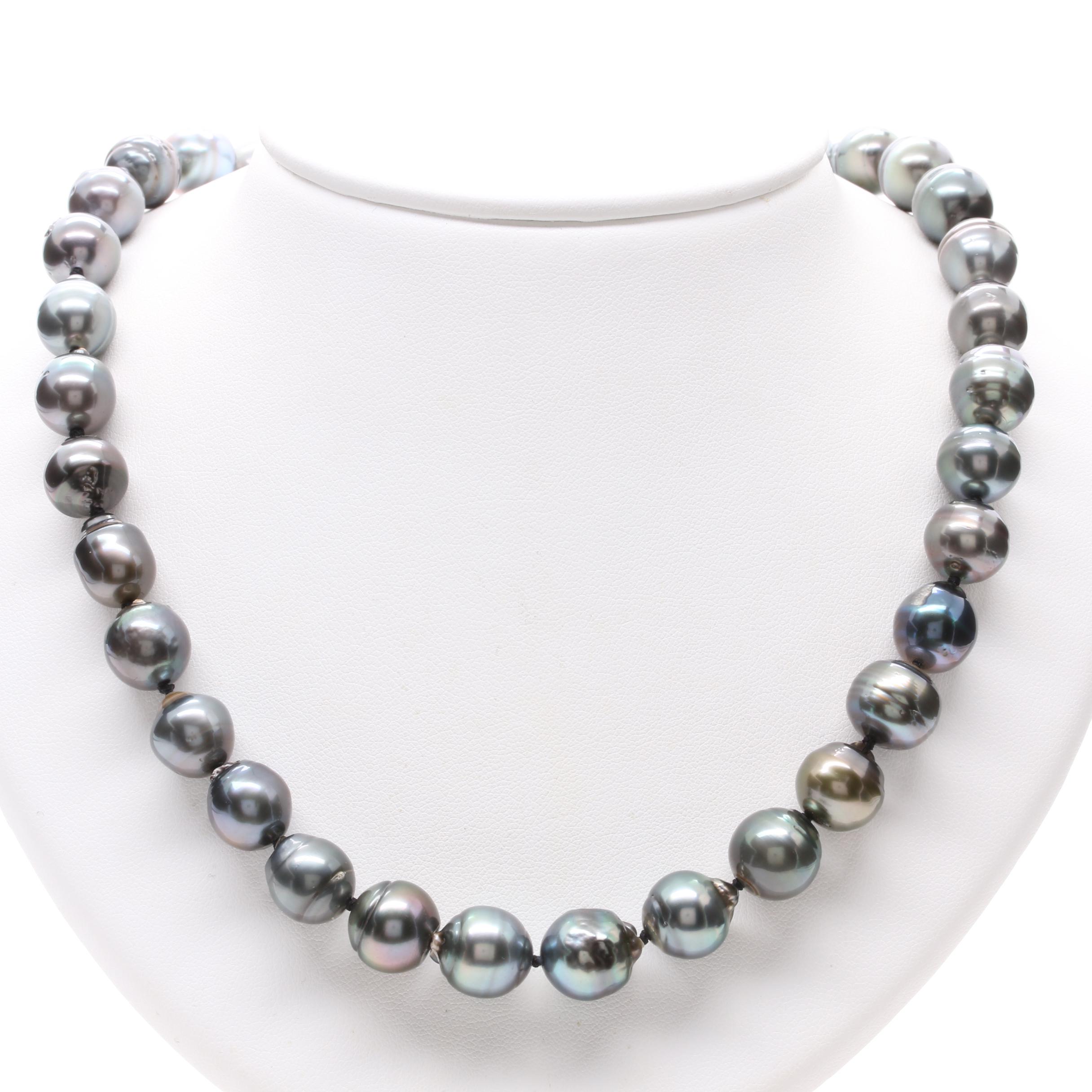 Sterling Silver Cultured Pearl Necklace