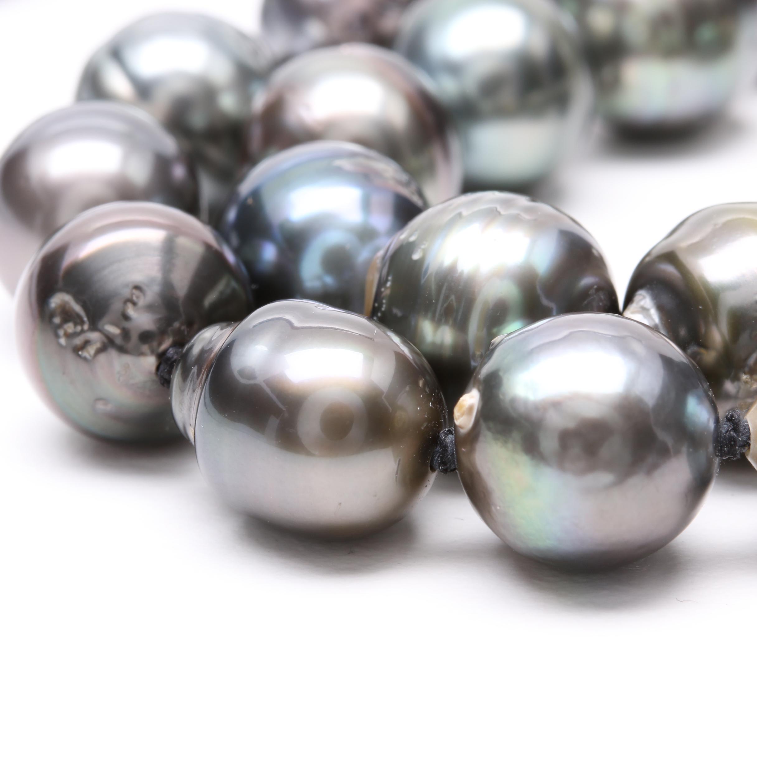 Sterling Silver Cultured Pearl Necklace