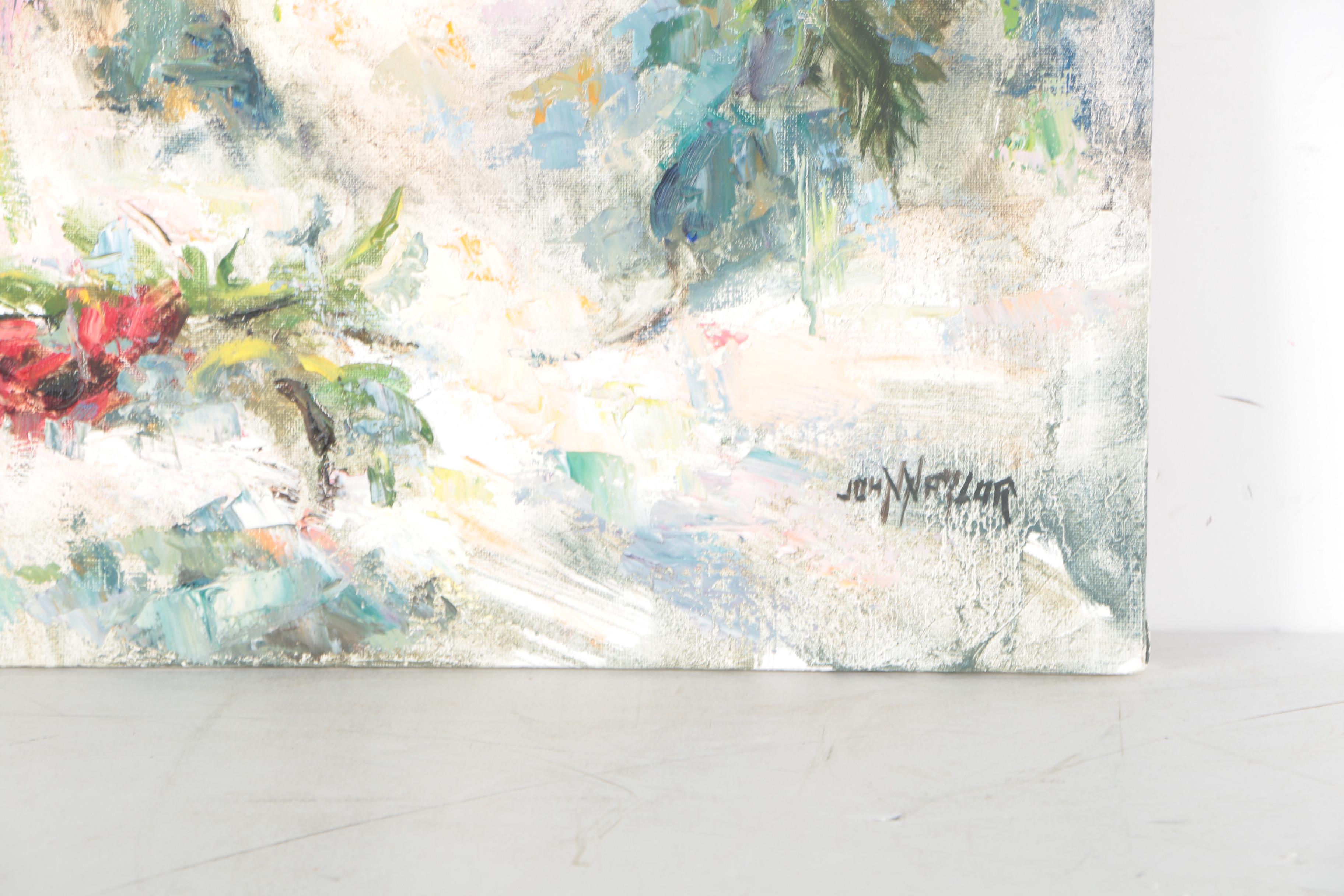 John Geoffrey Naylor Still Life Oil Painting