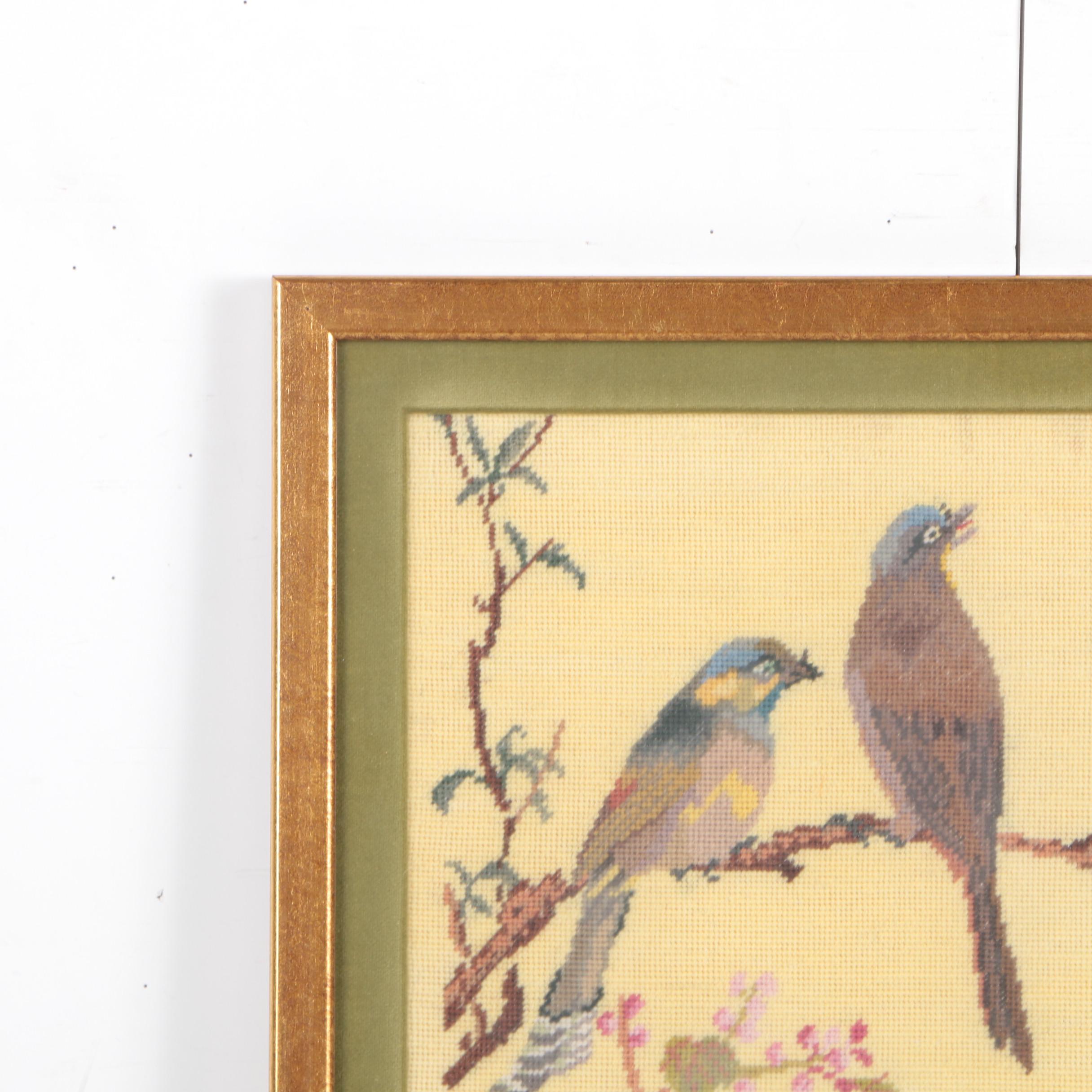 Needlepoint Compositions of Birds