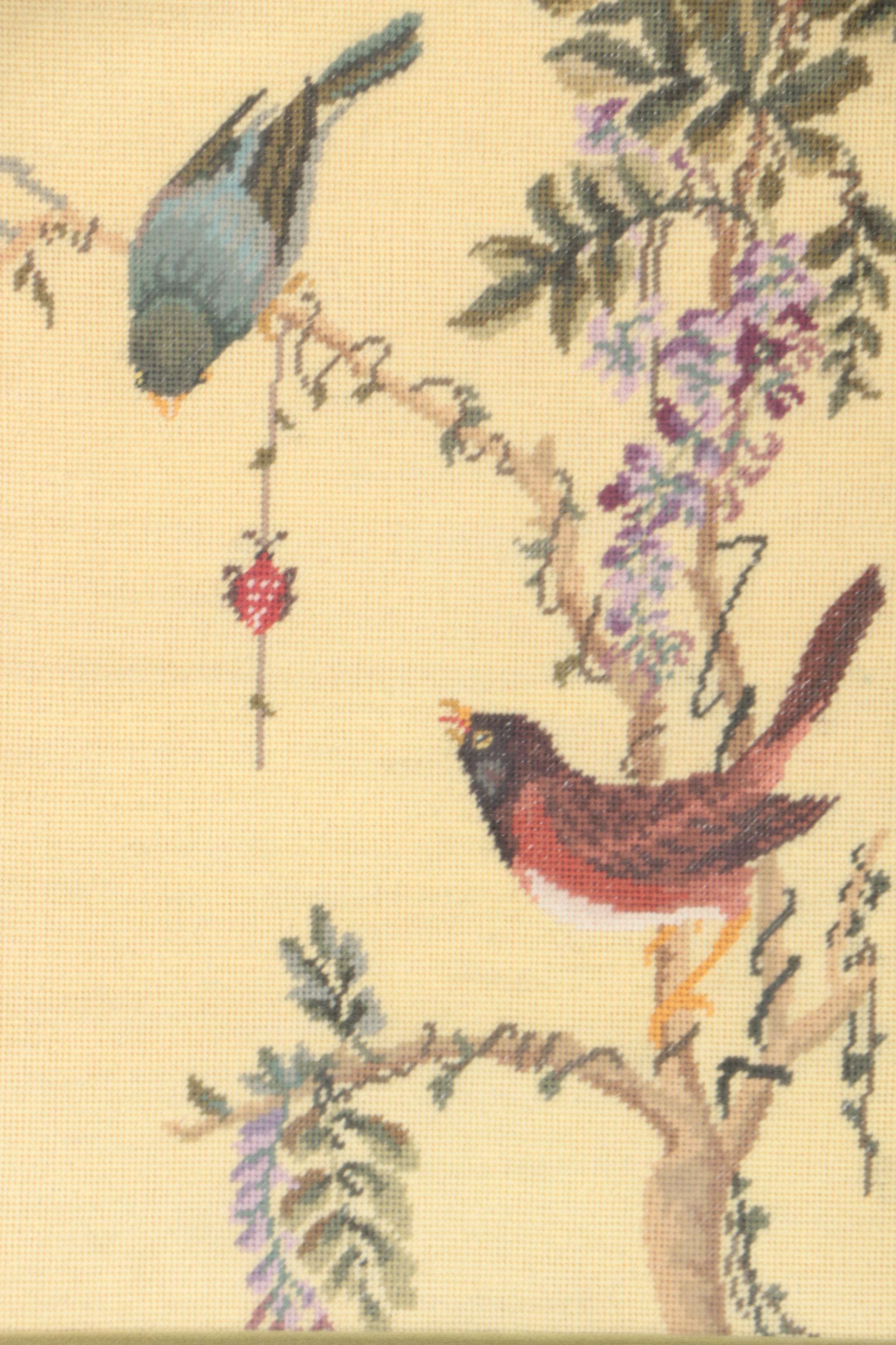 Needlepoint Compositions of Birds