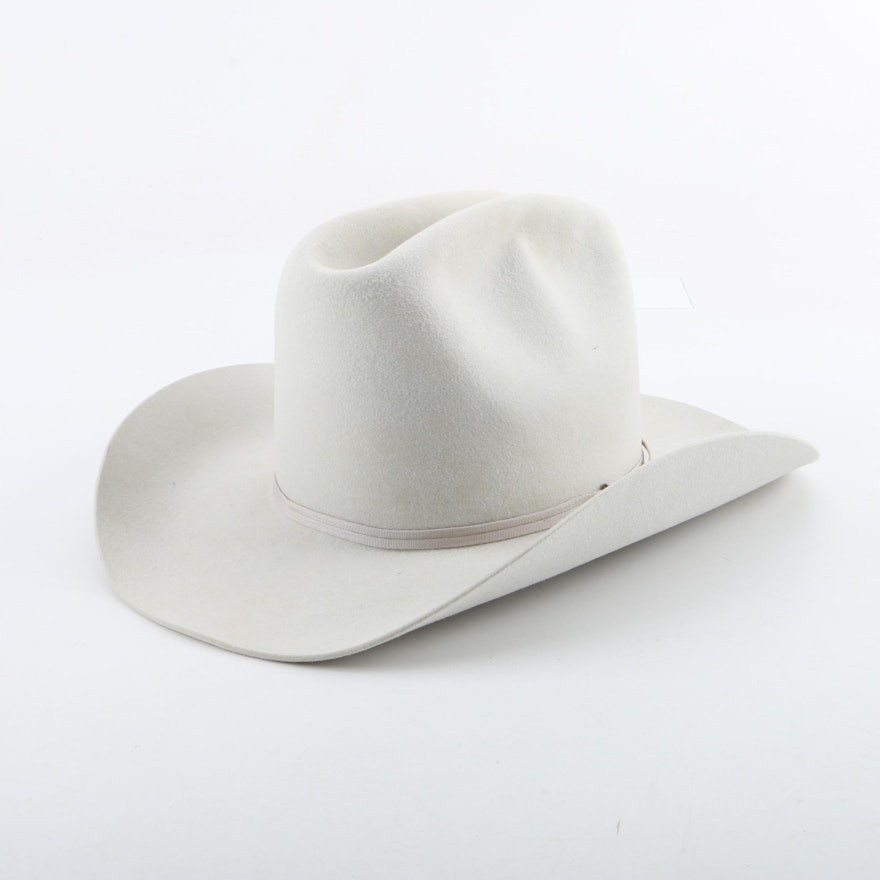 Bandera Regal Off-White Felted Wool Western Hat