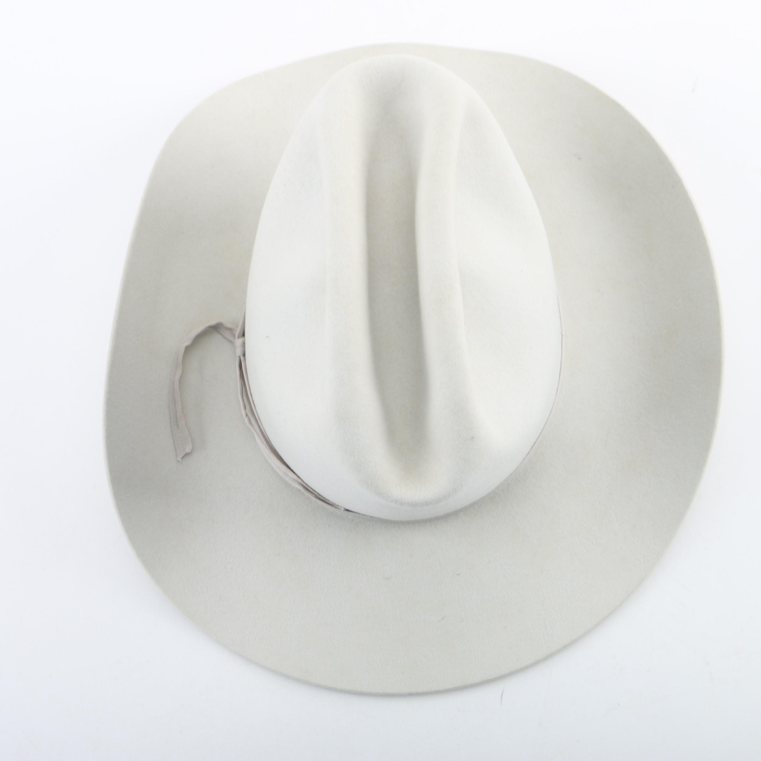 Bandera Regal Off-White Felted Wool Western Hat