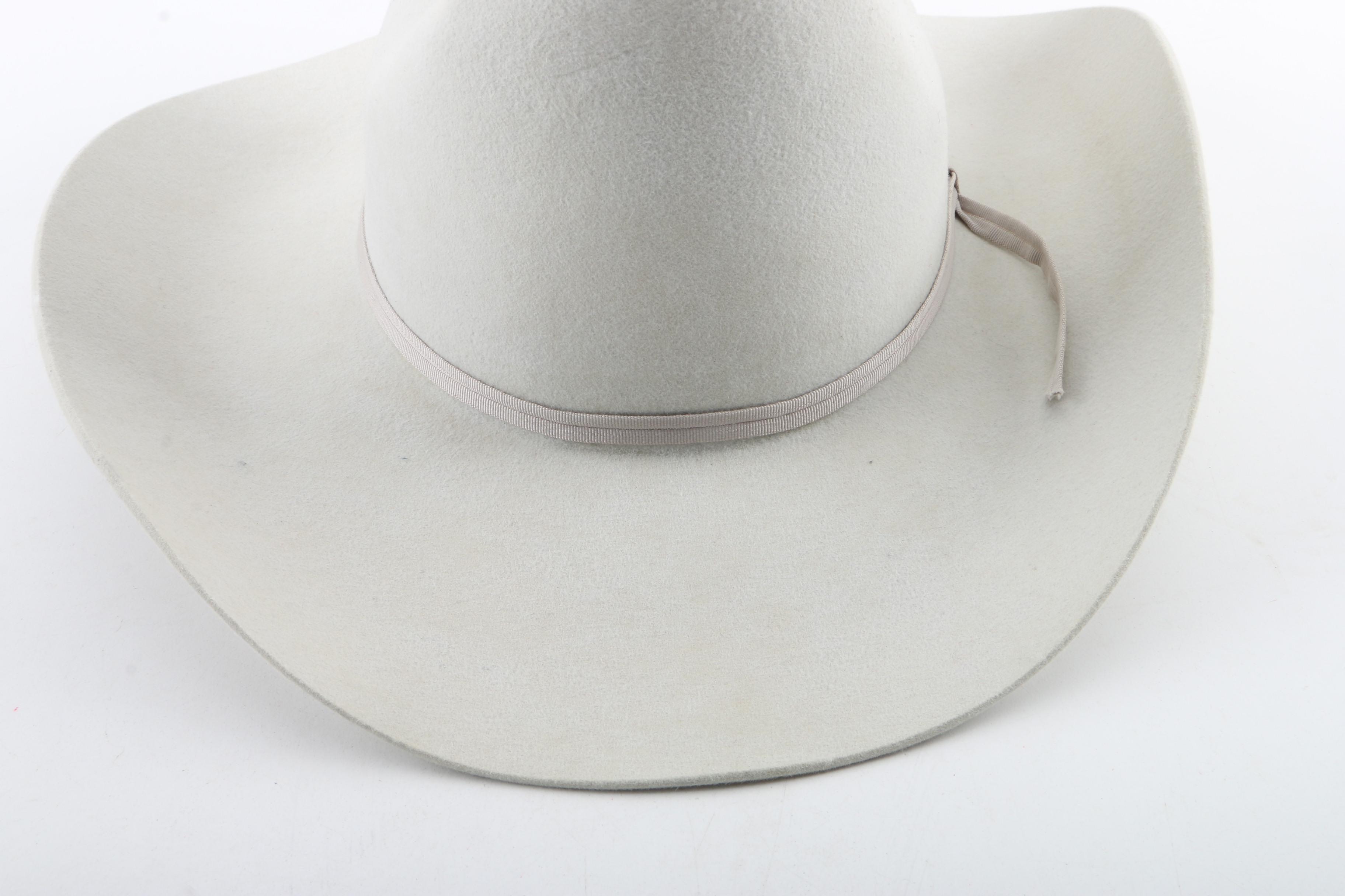 Bandera Regal Off-White Felted Wool Western Hat
