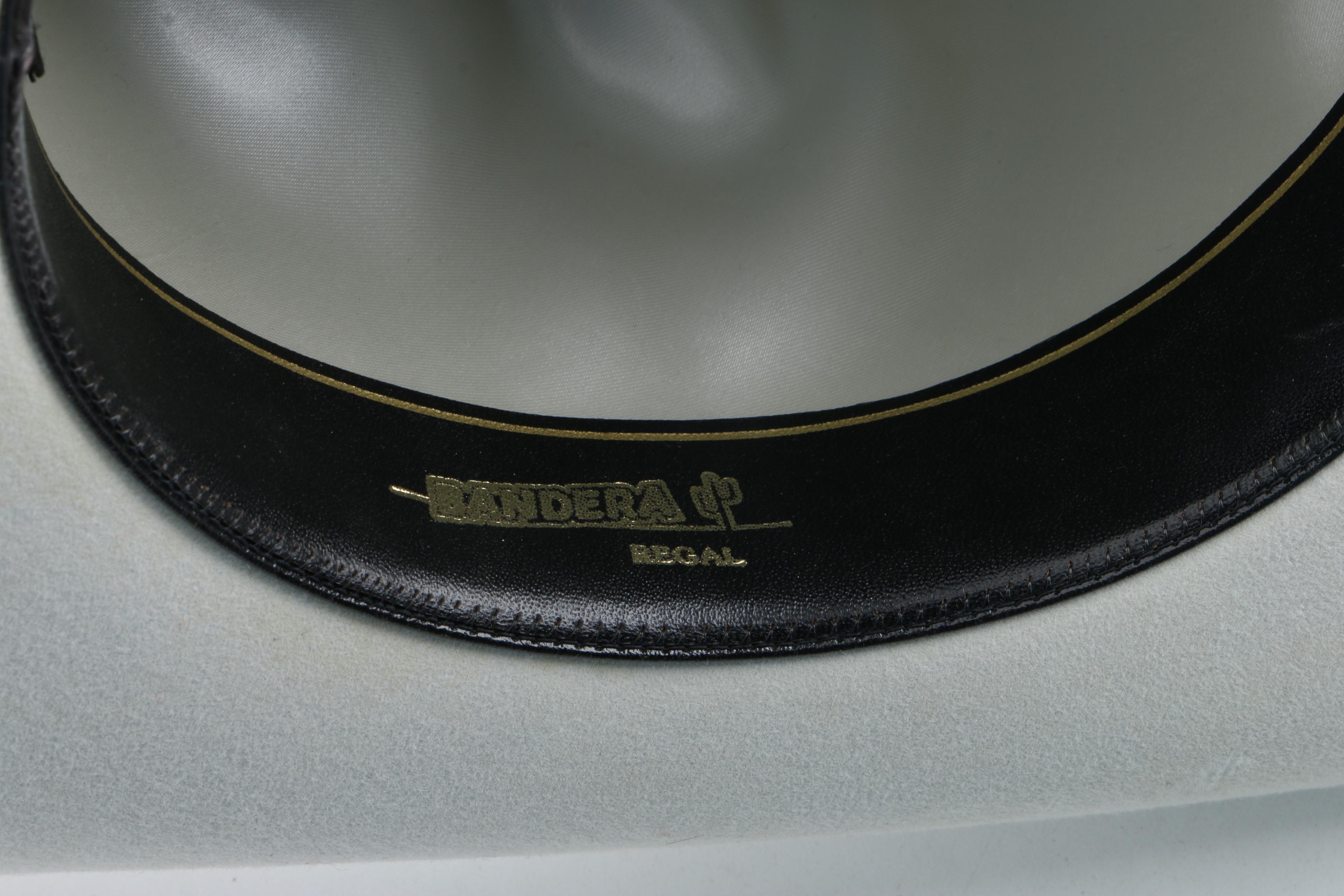 Bandera Regal Off-White Felted Wool Western Hat