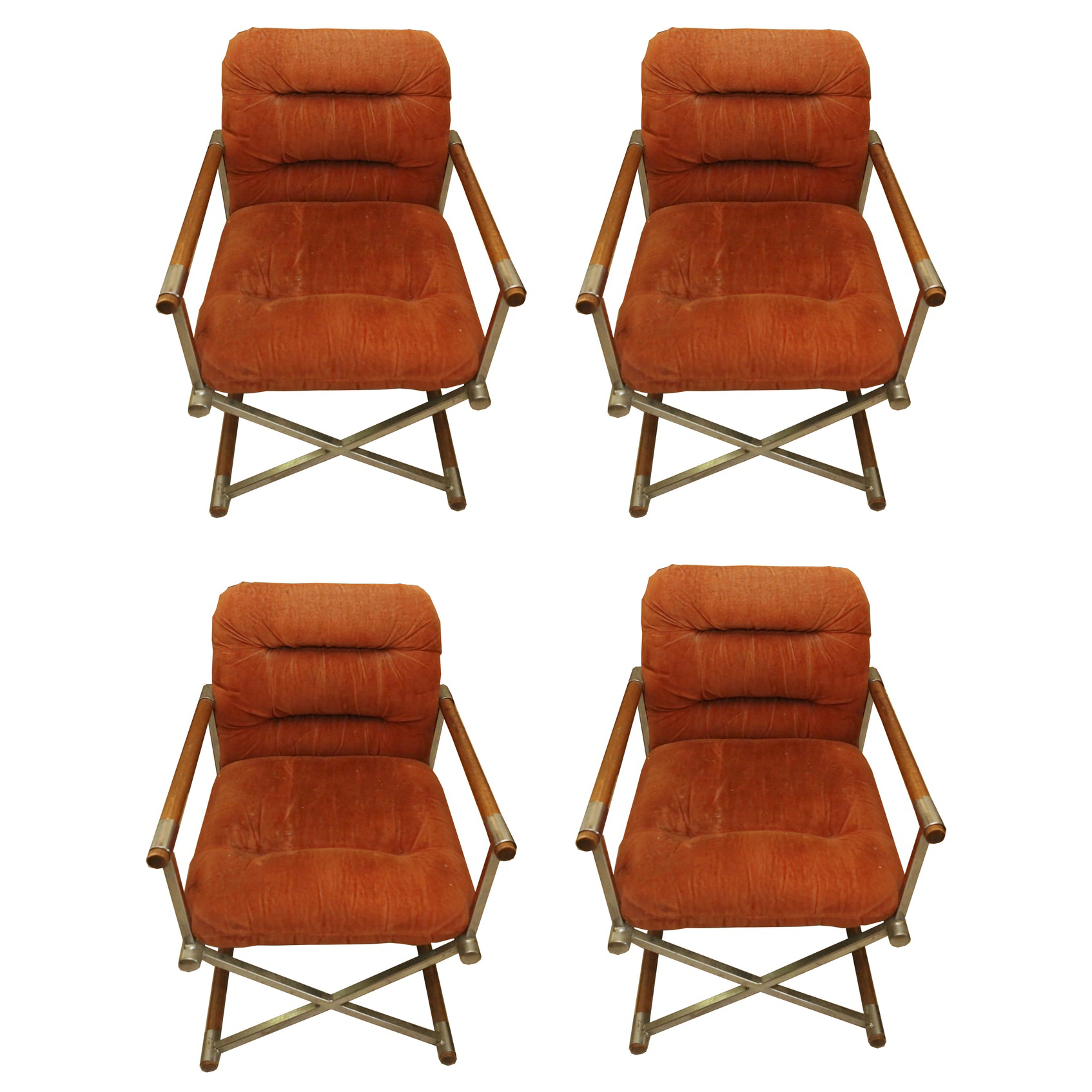 Vintage Upholstered Armchair