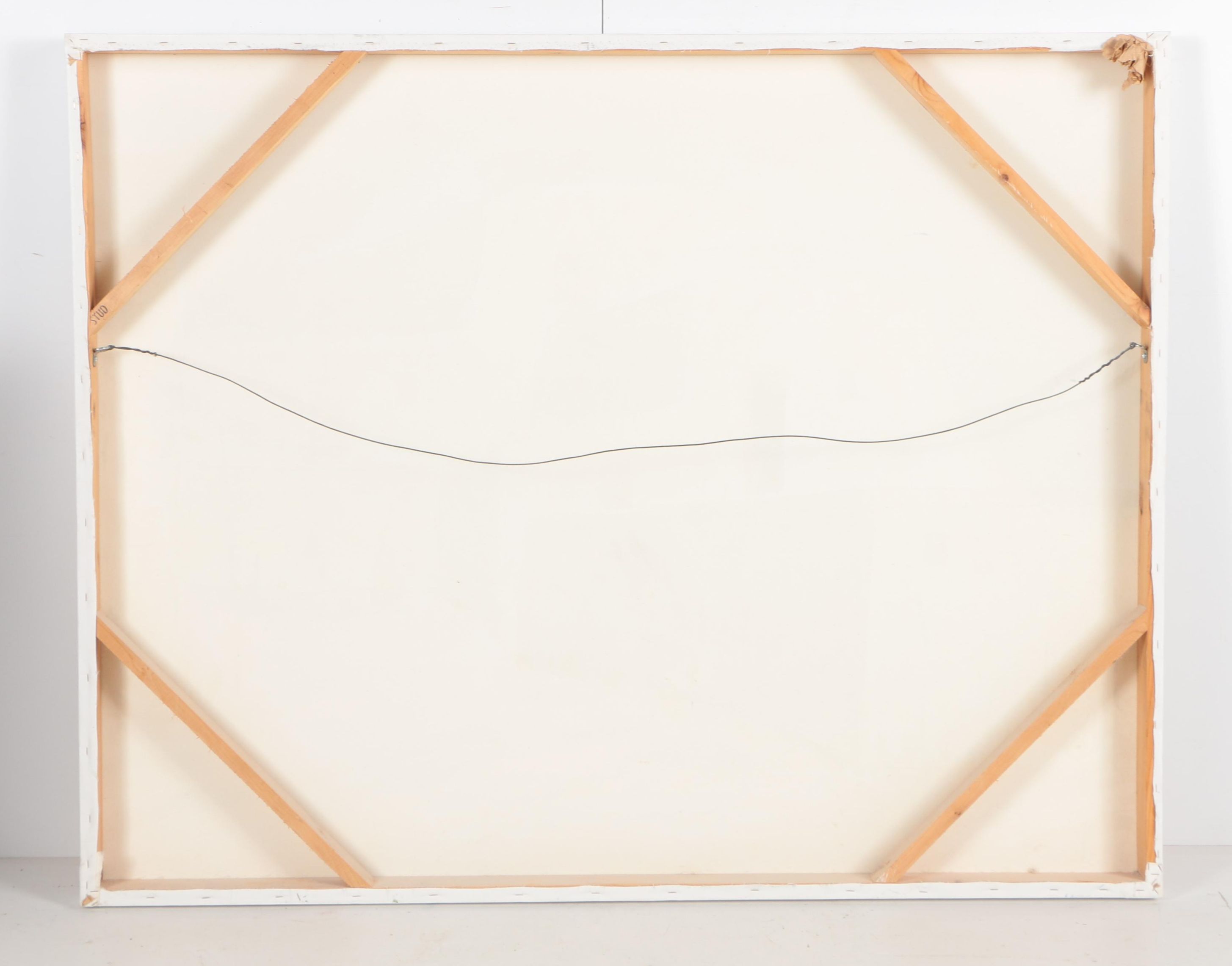 Rivera Late 20th Century Oil Painting